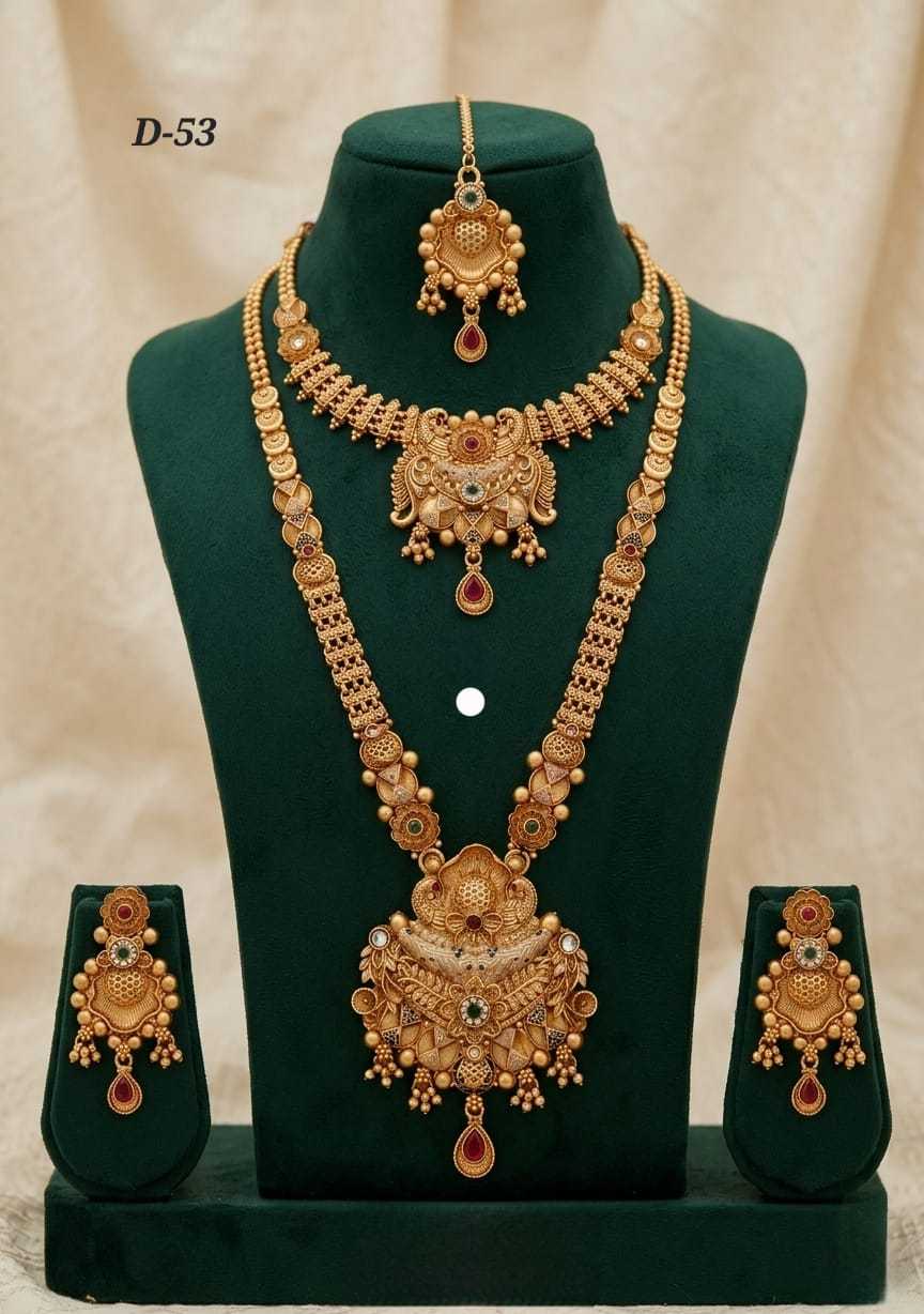 YNF Wholesale Alloy Fancy Mala Necklaces KESH193 222 | Surat Manufacturer