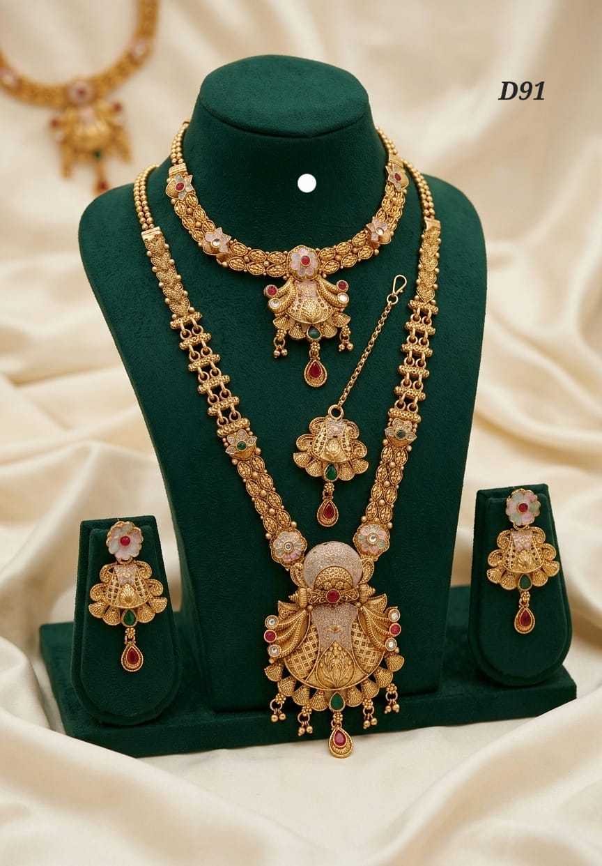 YNF Wholesale Alloy Fancy Mala Necklaces KESH193 222 | Surat Manufacturer