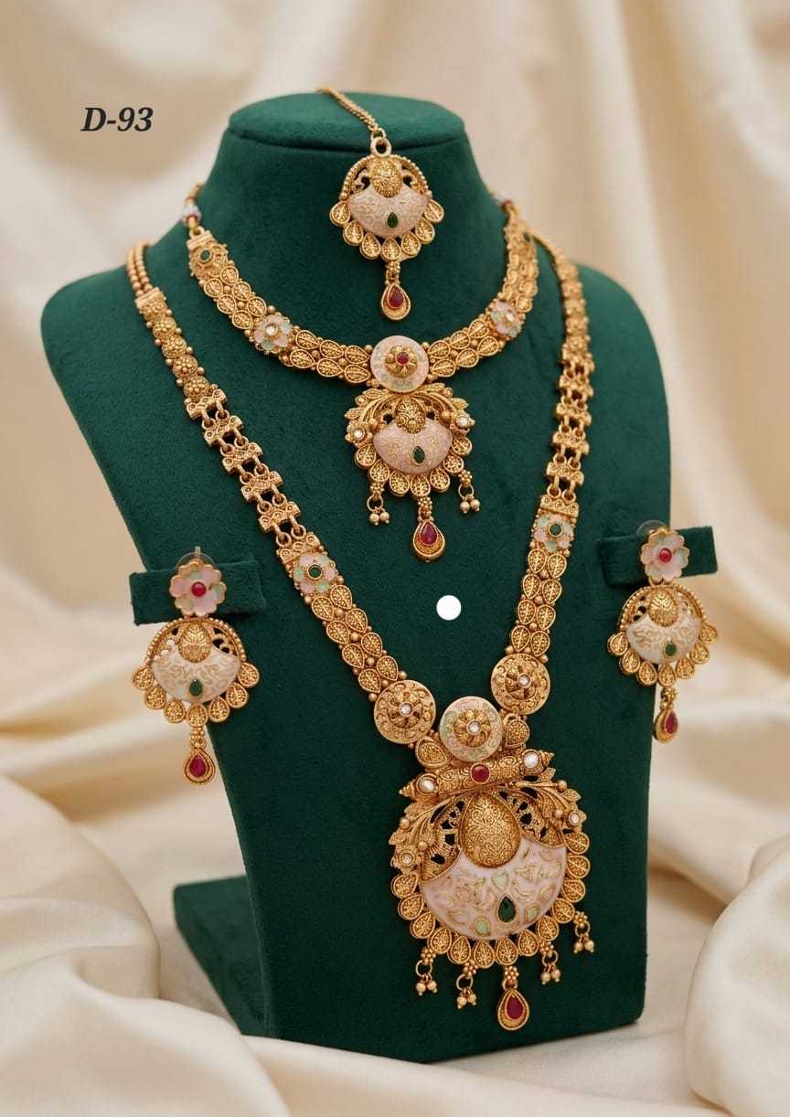 YNF Wholesale Alloy Fancy Mala Necklaces KESH193 222 | Surat Manufacturer