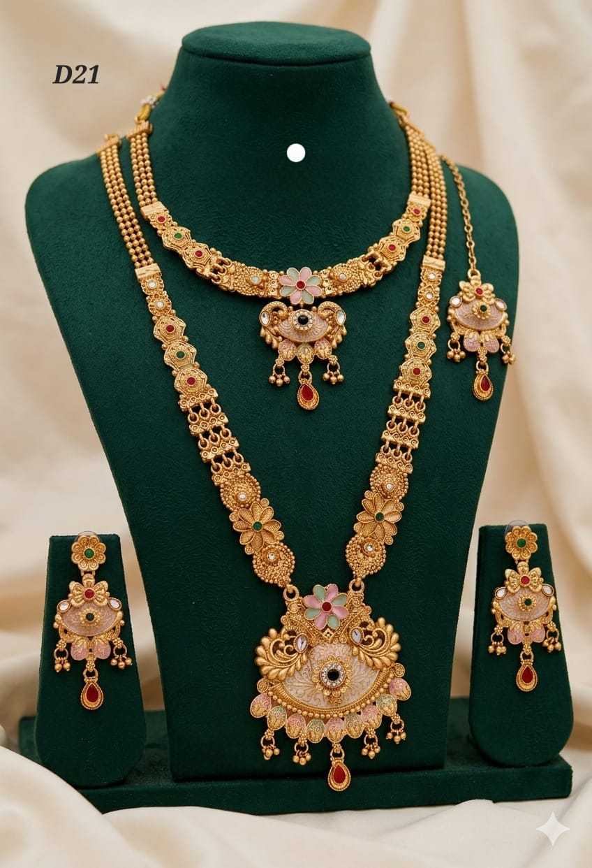 YNF Wholesale Alloy Fancy Mala Necklaces KESH193 222 | Surat Manufacturer