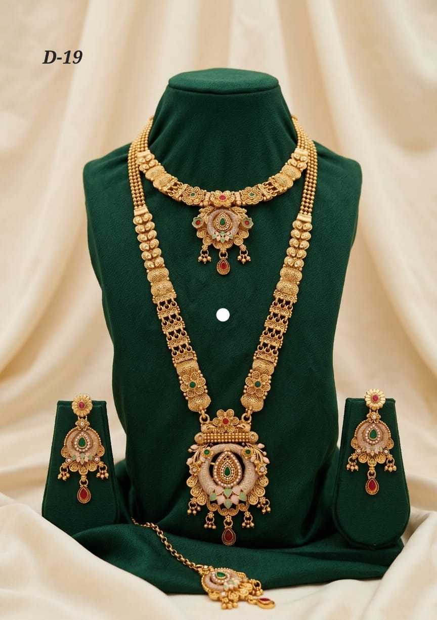 YNF Wholesale Alloy Fancy Mala Necklaces KESH193 222 | Surat Manufacturer