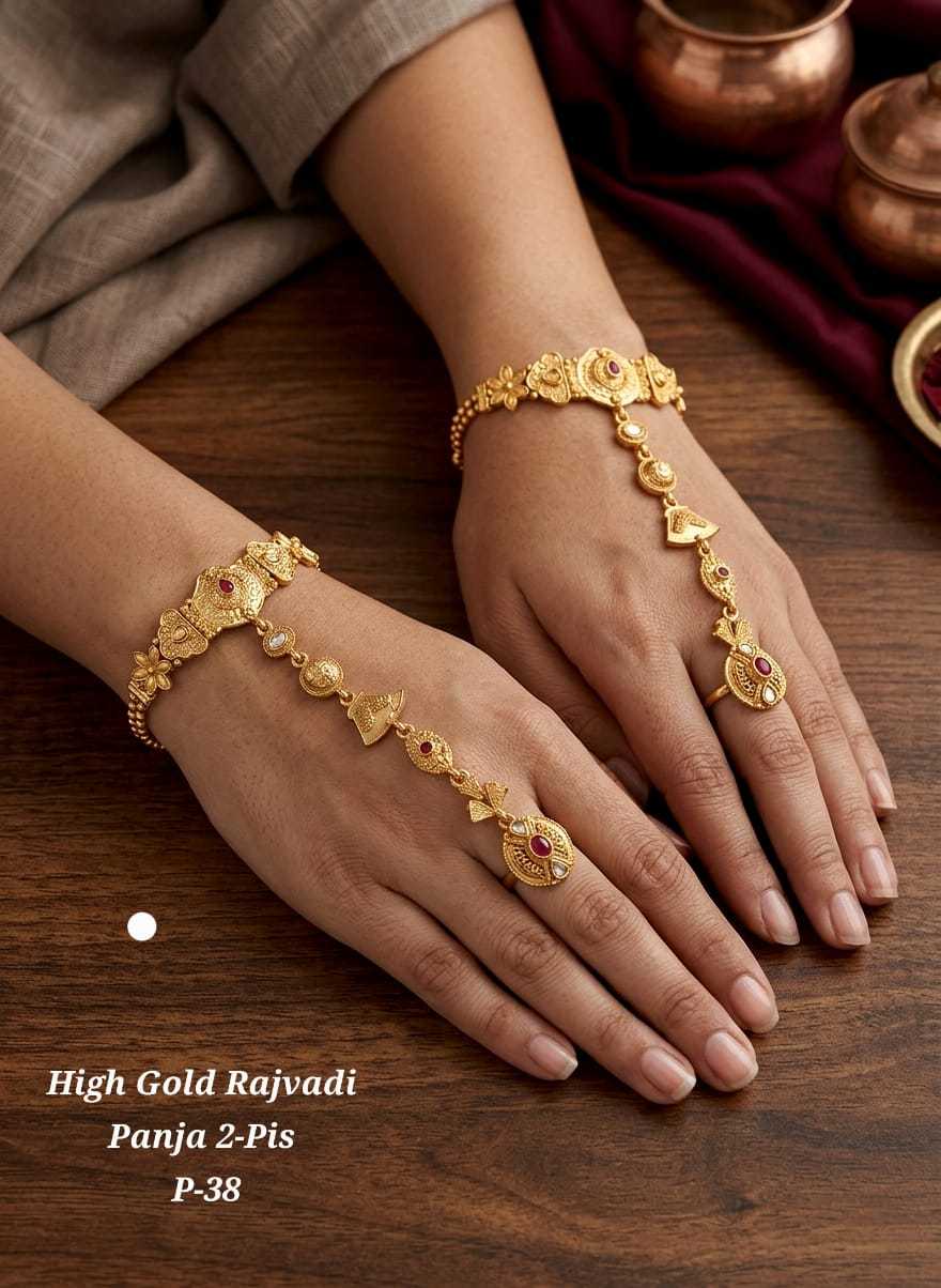 YNF Wholesale Alloy Gold Plated Jewelry KESH193 229 | Surat Manufacturer