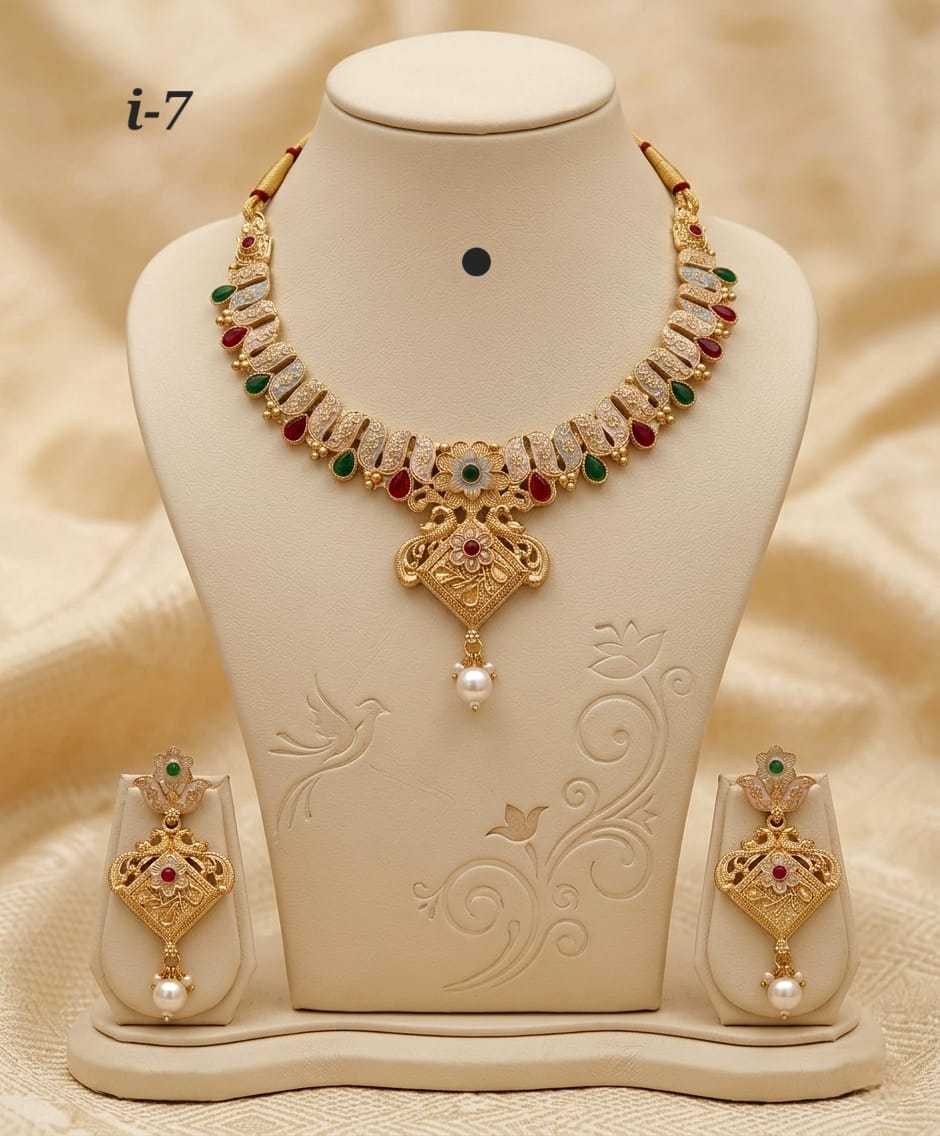 YNF Wholesale Alloy Necklaces Set KESH193 230 | Surat Manufacturer