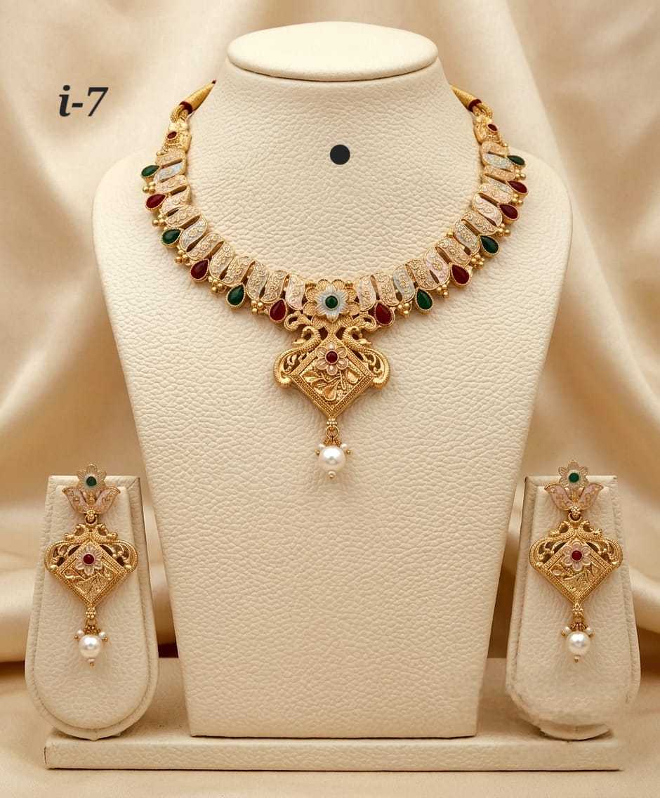 YNF Wholesale Alloy Necklaces Set KESH193 230 | Surat Manufacturer