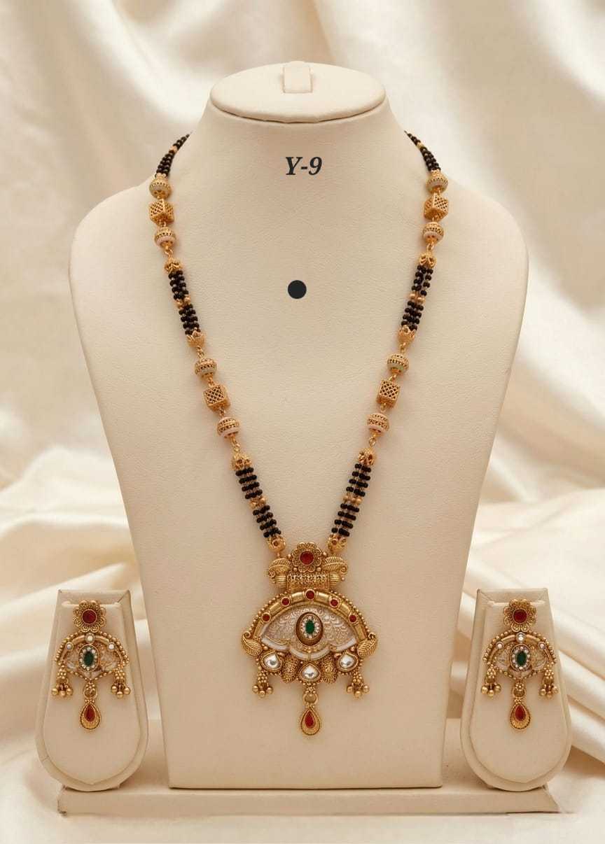 YNF Wholesale Alloy Mangalsutras KESH193 236 | Surat Manufacturer