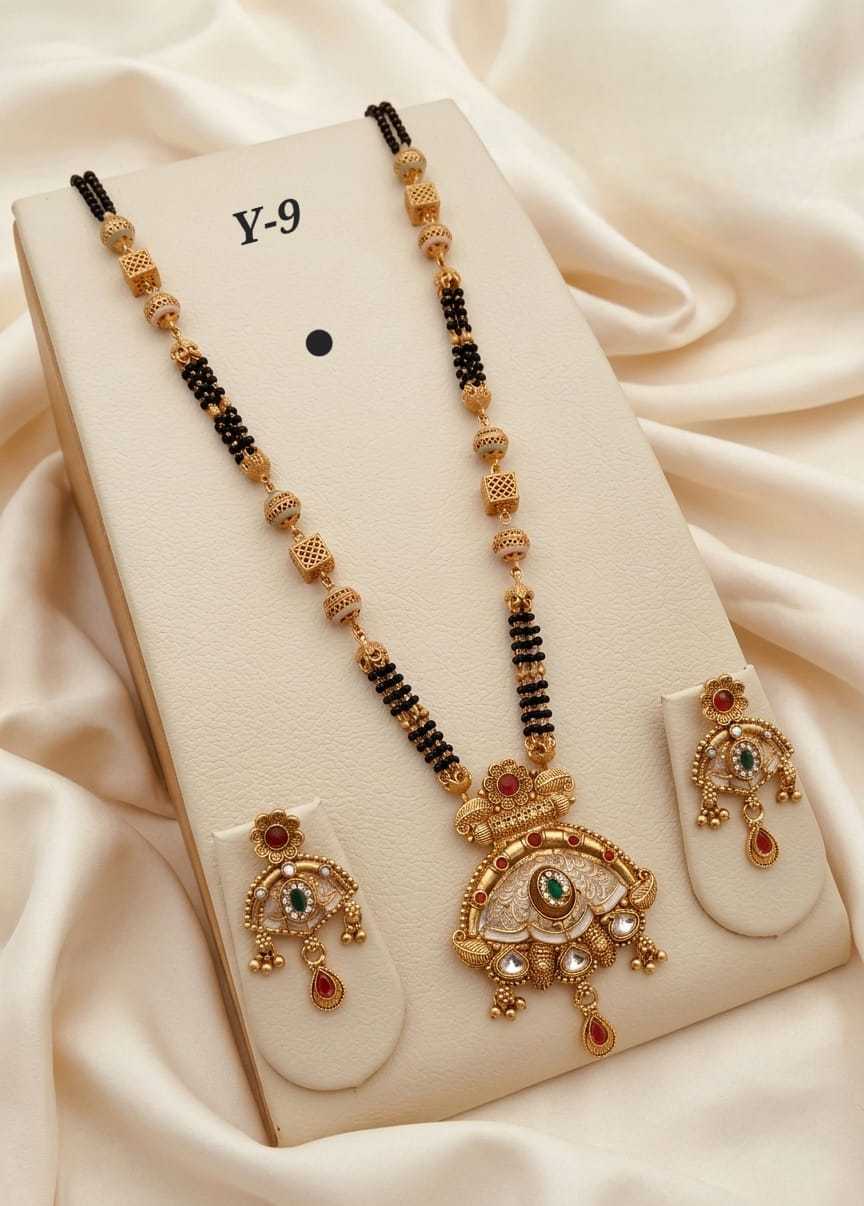 YNF Wholesale Alloy Mangalsutras KESH193 236 | Surat Manufacturer