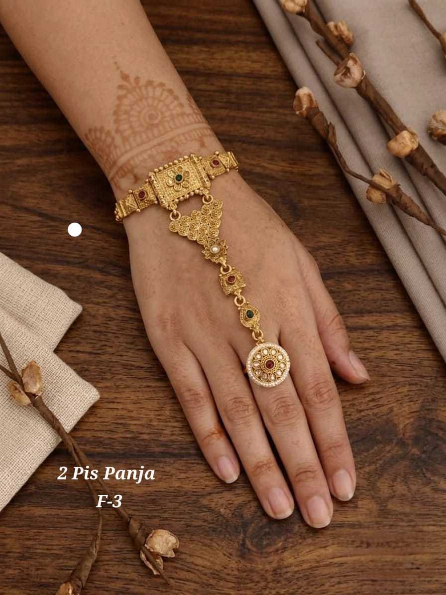 YNF Wholesale Alloy Hand Harness (Haath phool) KESH193 242 | Surat Manufacturer