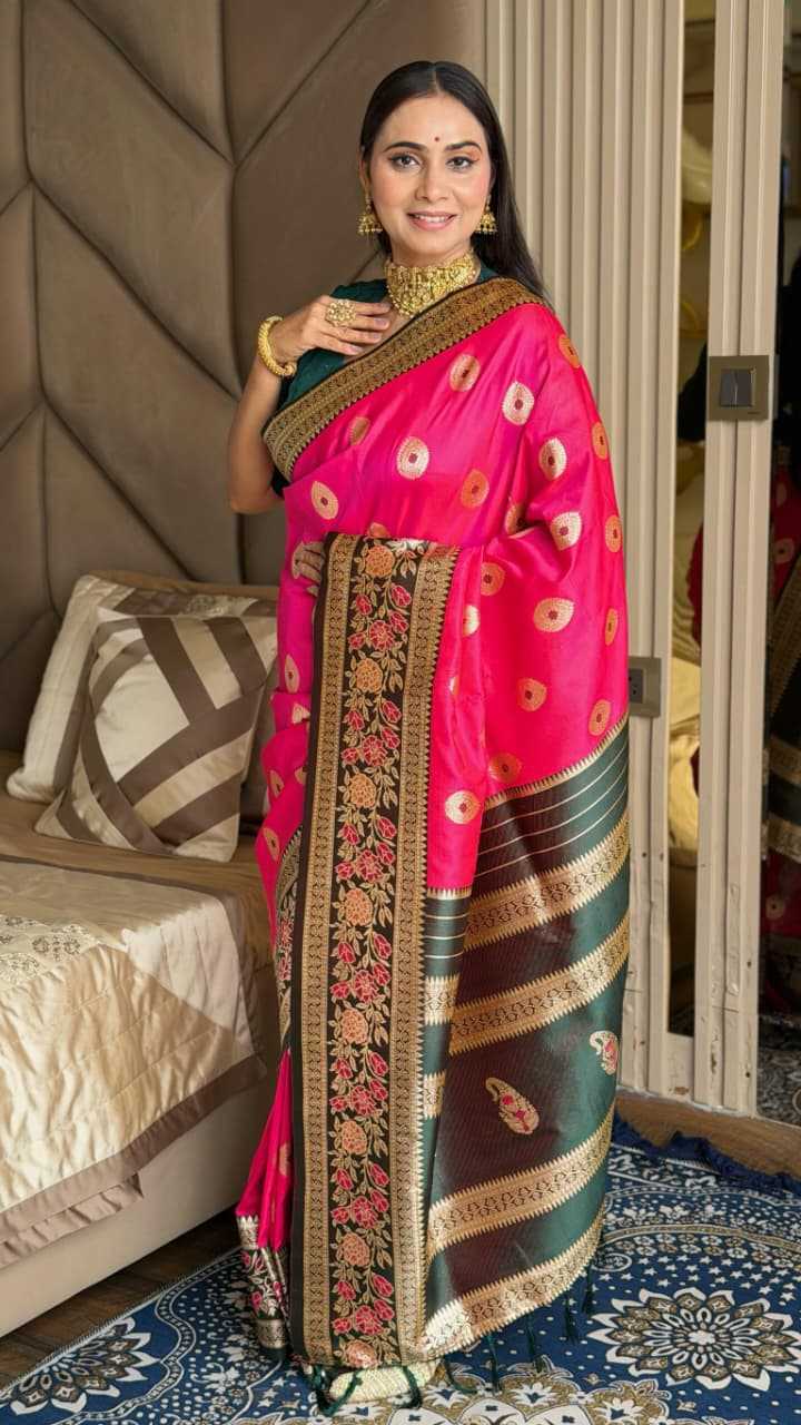 YNF Wholesale Banana Silk Banarasi Silk Sarees KESH657 narayanpeth | Surat Manufacturer