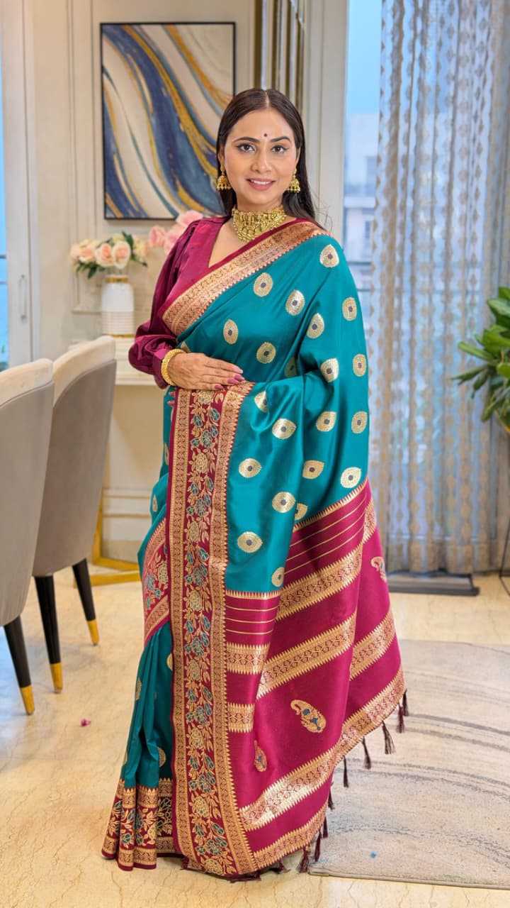 YNF Wholesale Banana Silk Banarasi Silk Sarees KESH657 narayanpeth | Surat Manufacturer