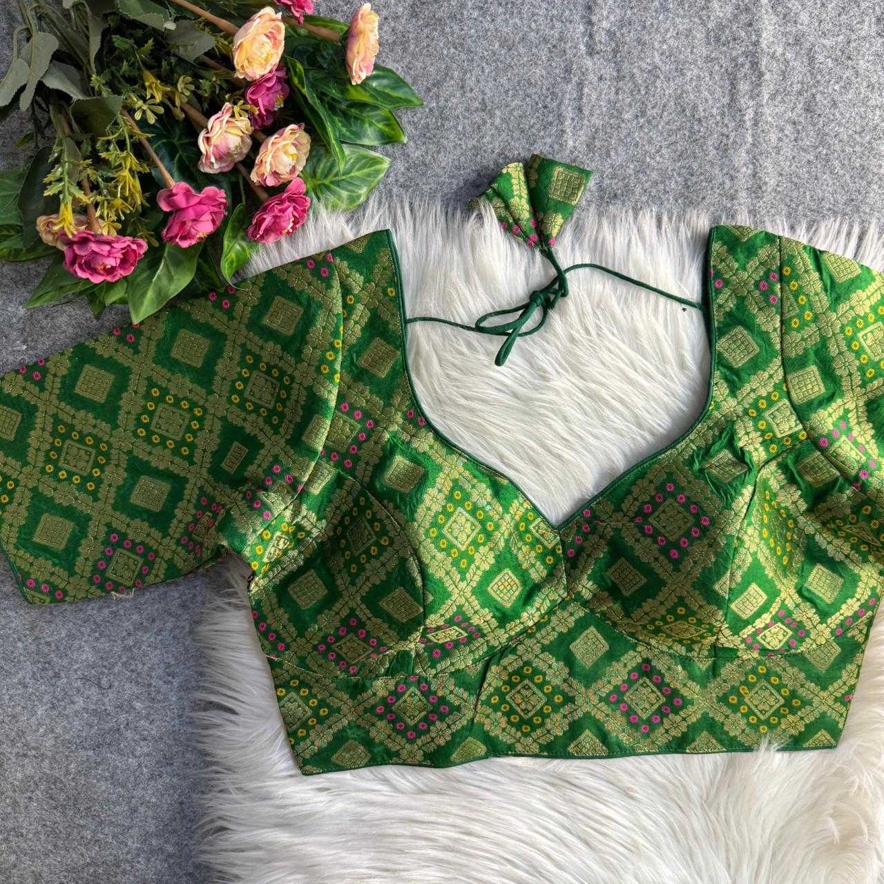 YNF Wholesale Banarasi Soft Silk Printed Blouse KESH111 009 | Surat Manufacturer