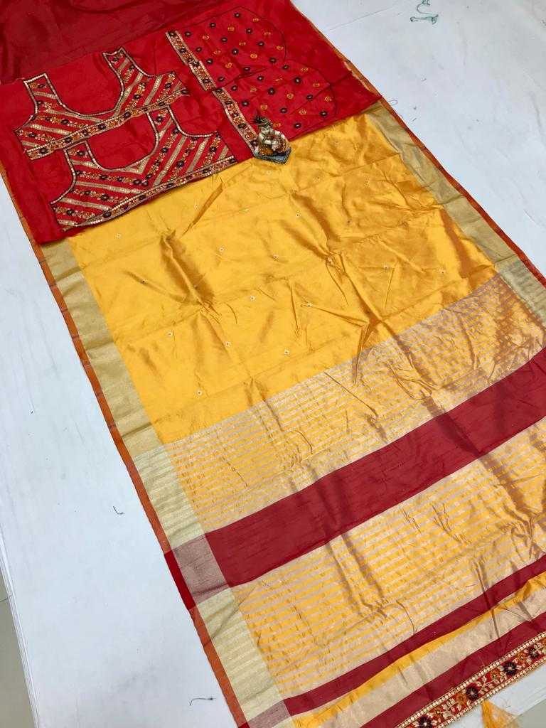 YNF Wholesale Banarasi Soft Silk Cotton Silk Sarees KESH734 CHARMI | Surat Manufacturer