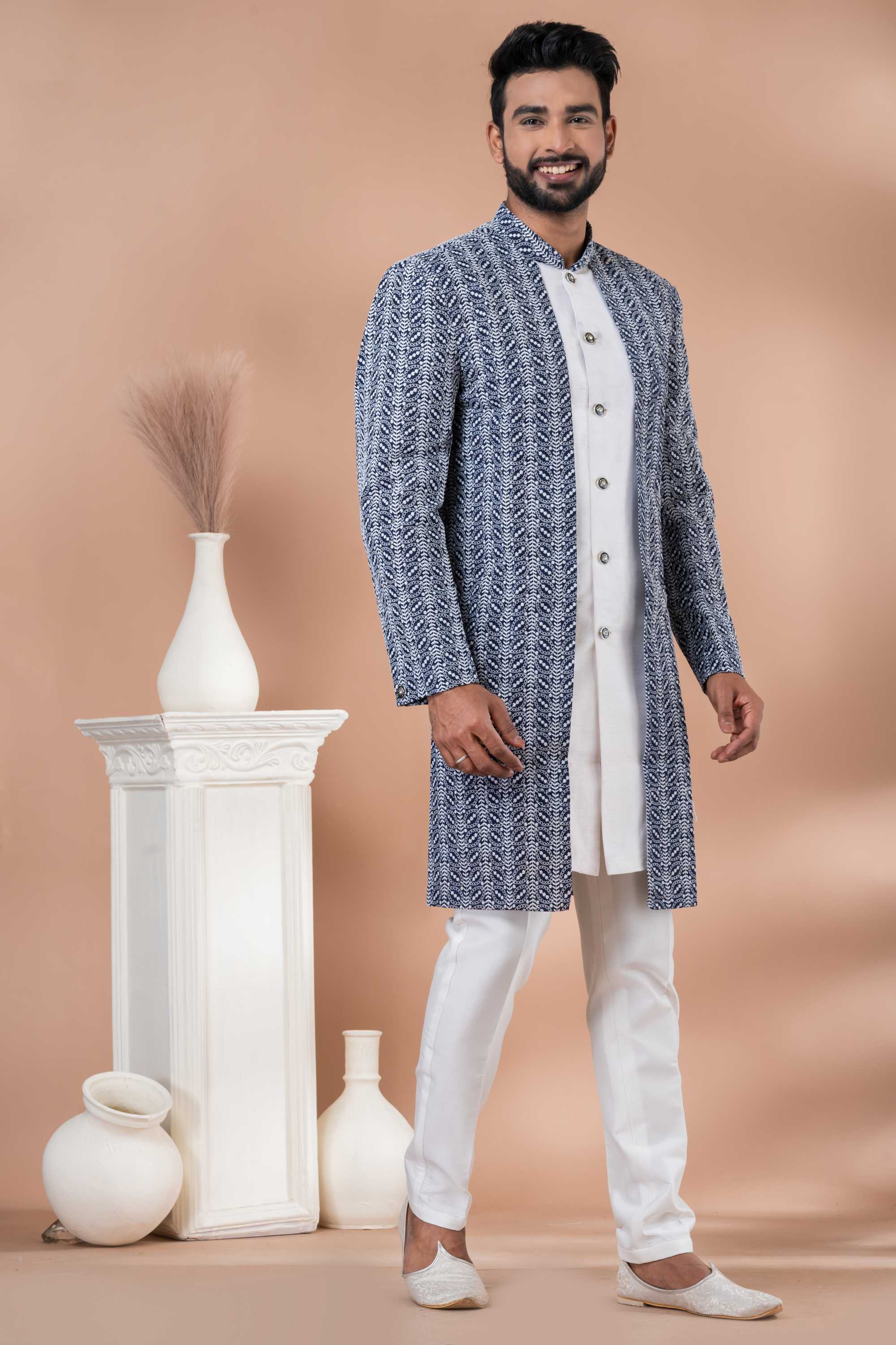 YNF Wholesale Banarasi Soft Silk Indo Western RIN223 Series 1702 to 1722 | Surat Manufacturer
