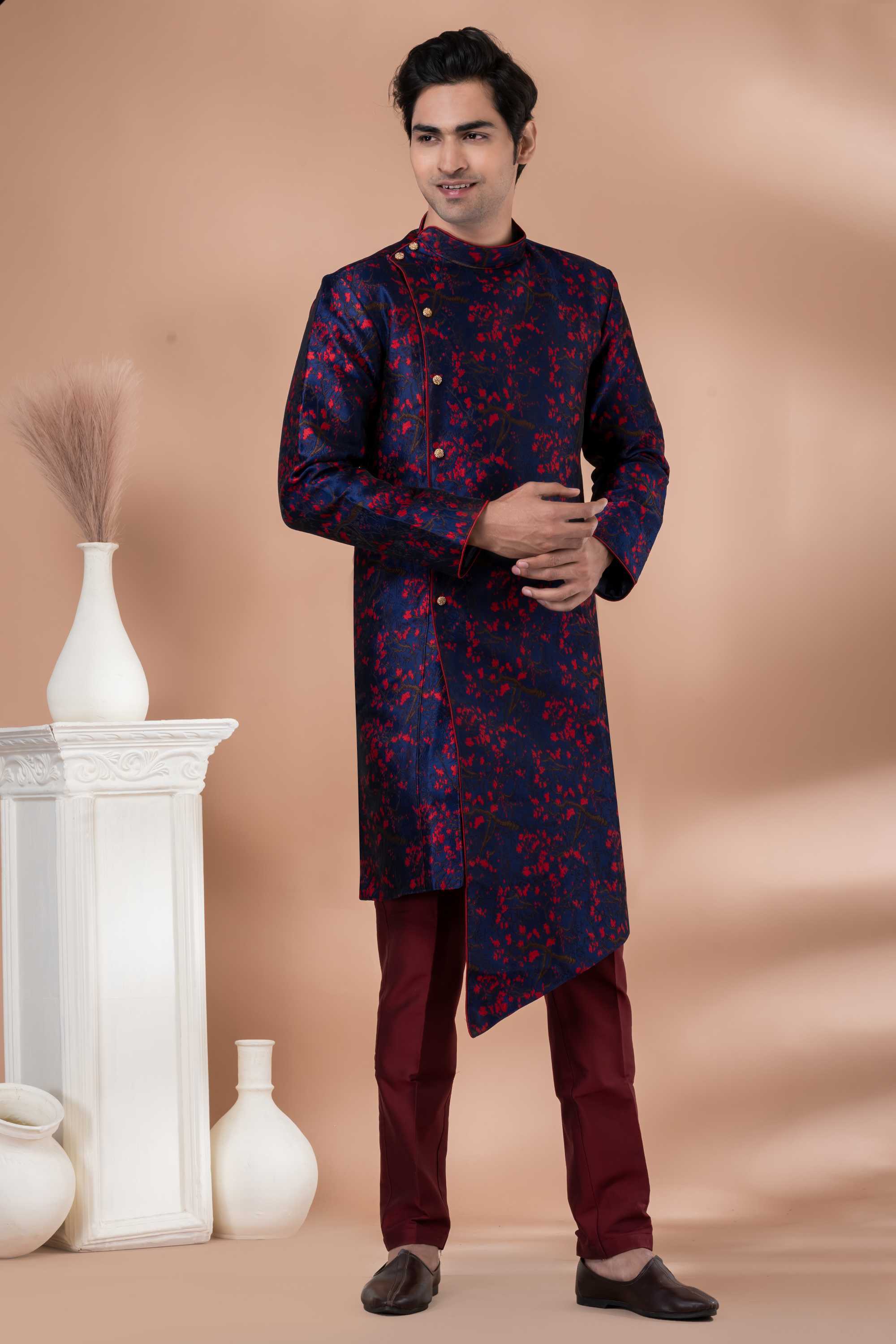 YNF Wholesale Banarasi Soft Silk Indo Western RIN223 Series 1702 to 1722 | Surat Manufacturer