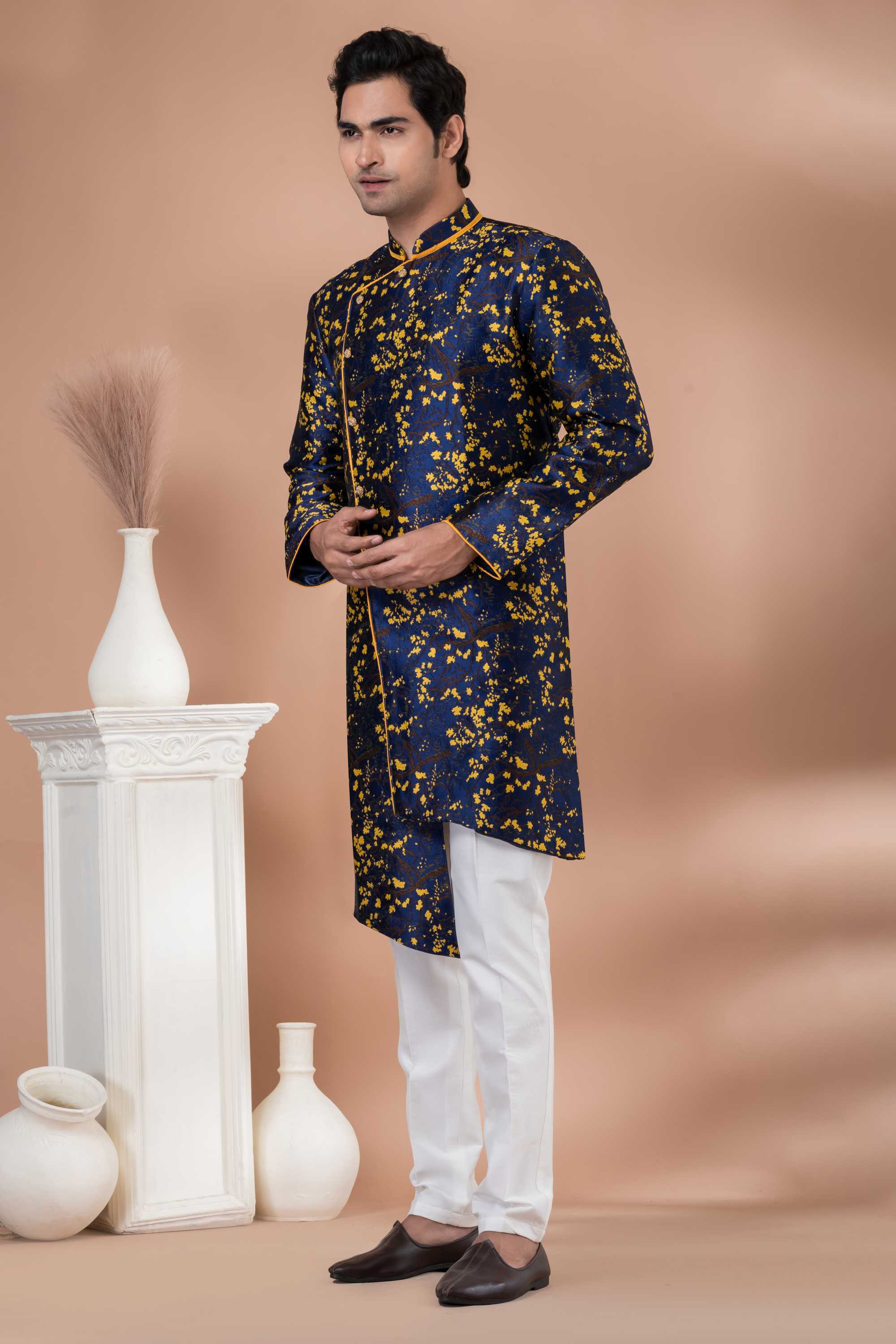 YNF Wholesale Banarasi Soft Silk Indo Western RIN223 Series 1702 to 1722 | Surat Manufacturer