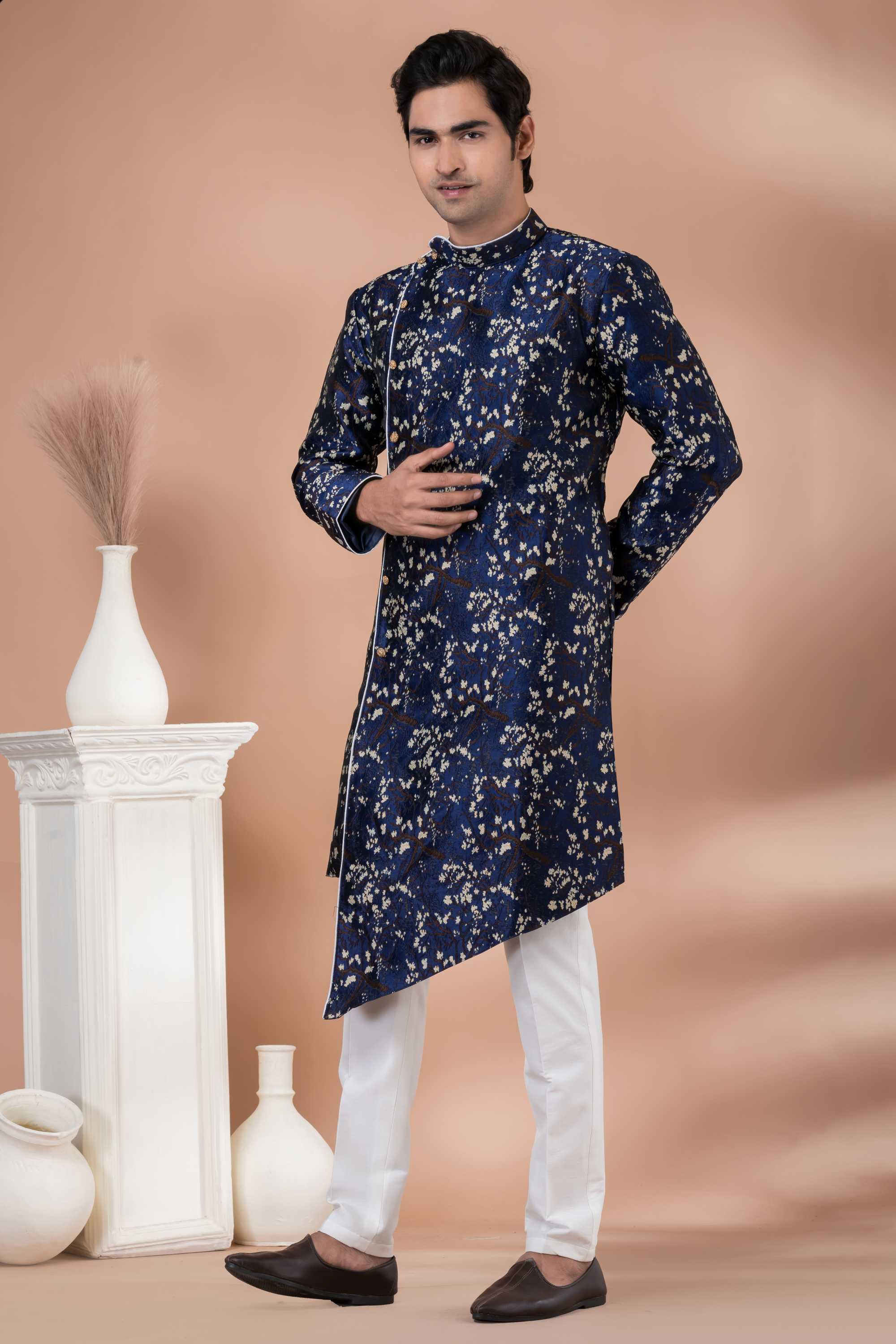 YNF Wholesale Banarasi Soft Silk Indo Western RIN223 Series 1702 to 1722 | Surat Manufacturer