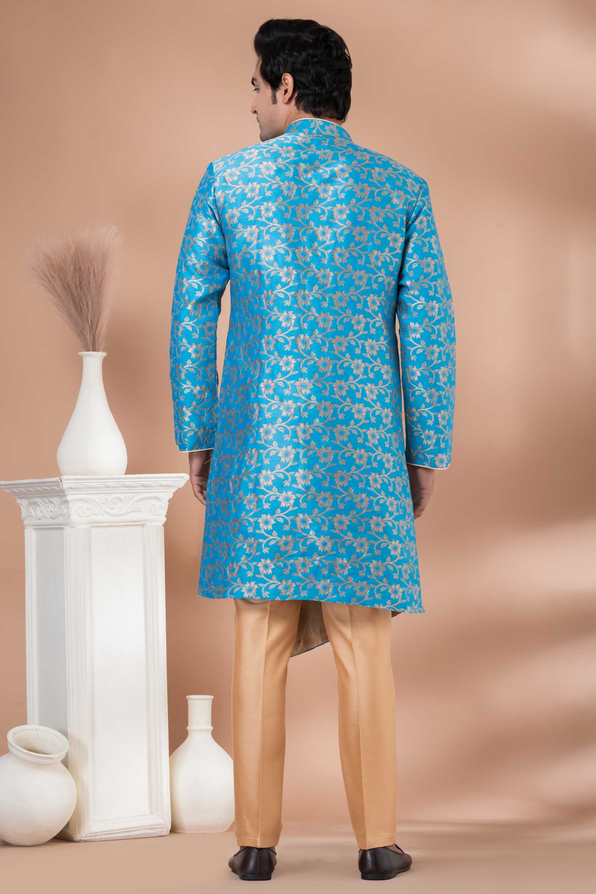 YNF Wholesale Banarasi Soft Silk Indo Western RIN223 Series 1702 to 1722 | Surat Manufacturer