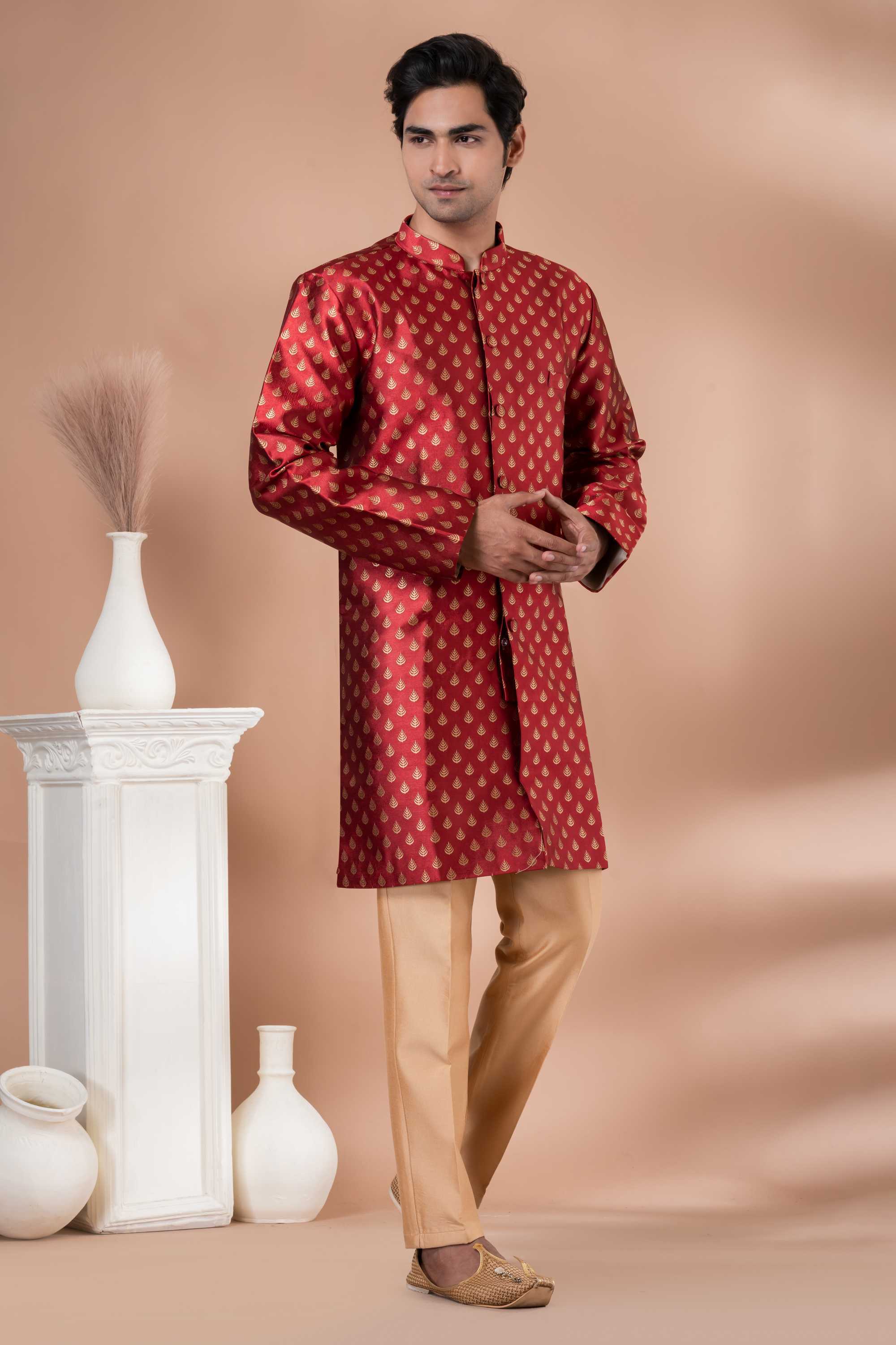 YNF Wholesale Banarasi Soft Silk Indo Western RIN223 Series 1702 to 1722 | Surat Manufacturer