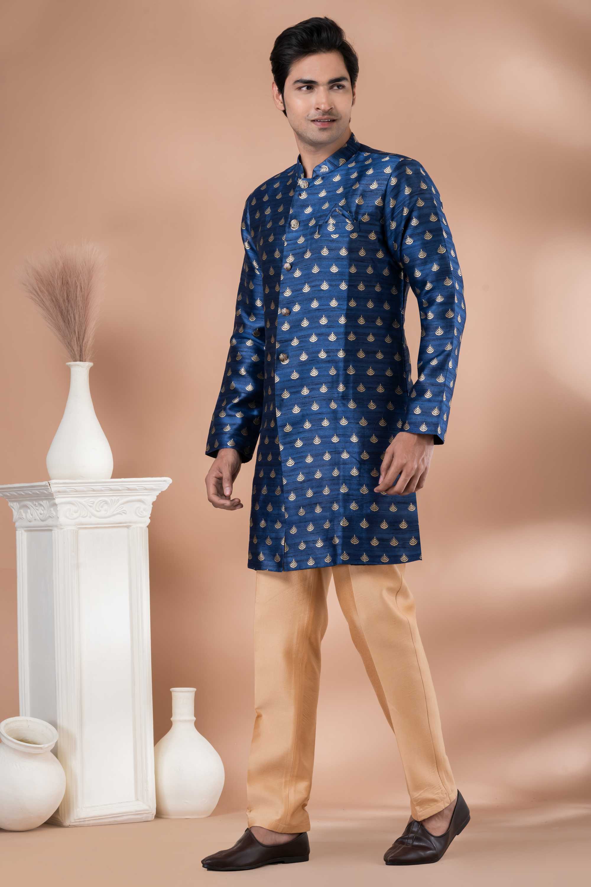 YNF Wholesale Banarasi Soft Silk Indo Western RIN223 Series 1702 to 1722 | Surat Manufacturer