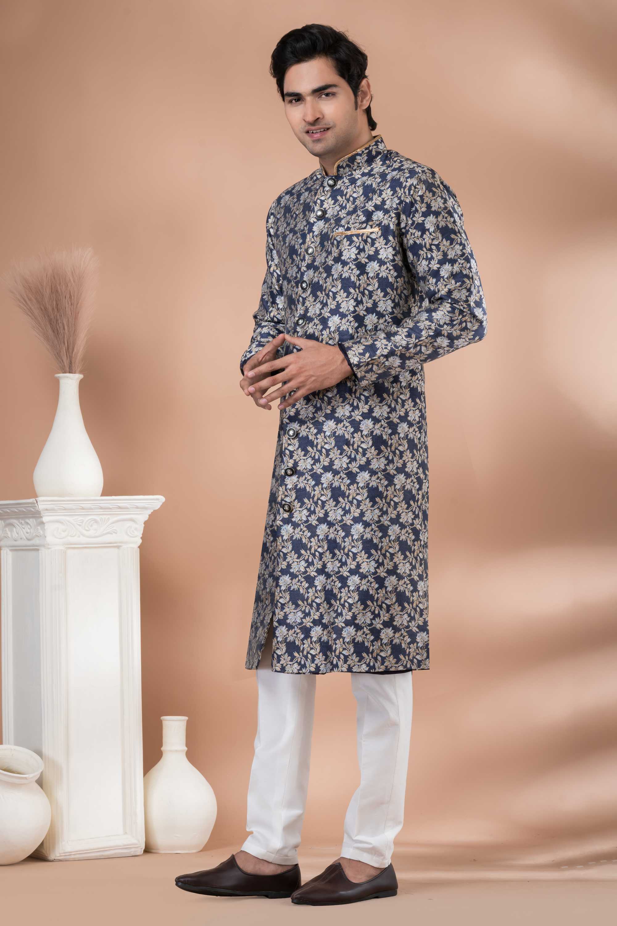 YNF Wholesale Banarasi Soft Silk Indo Western RIN223 Series 1702 to 1722 | Surat Manufacturer