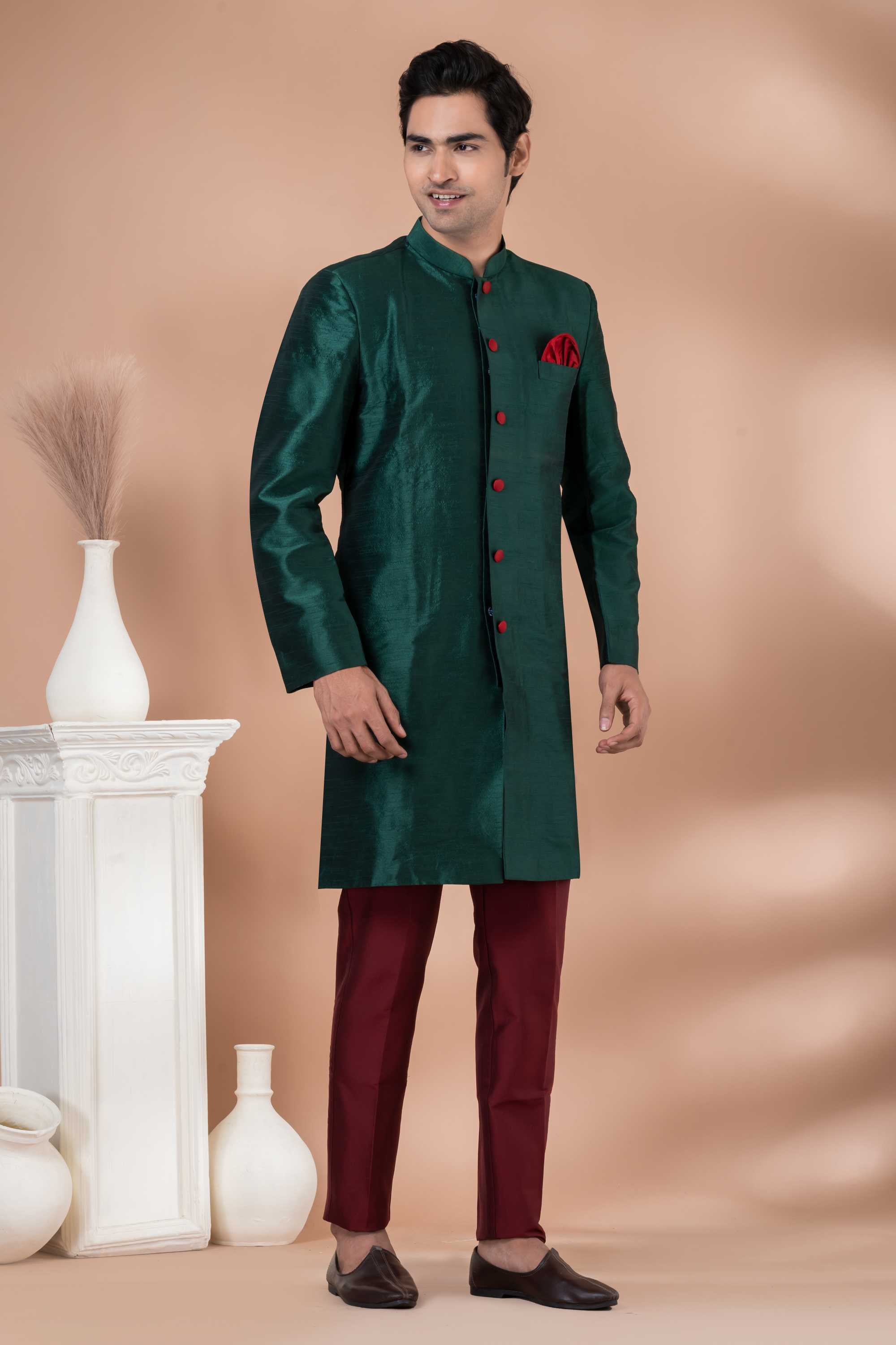 YNF Wholesale Banarasi Soft Silk Indo Western RIN223 Series 1702 to 1722 | Surat Manufacturer