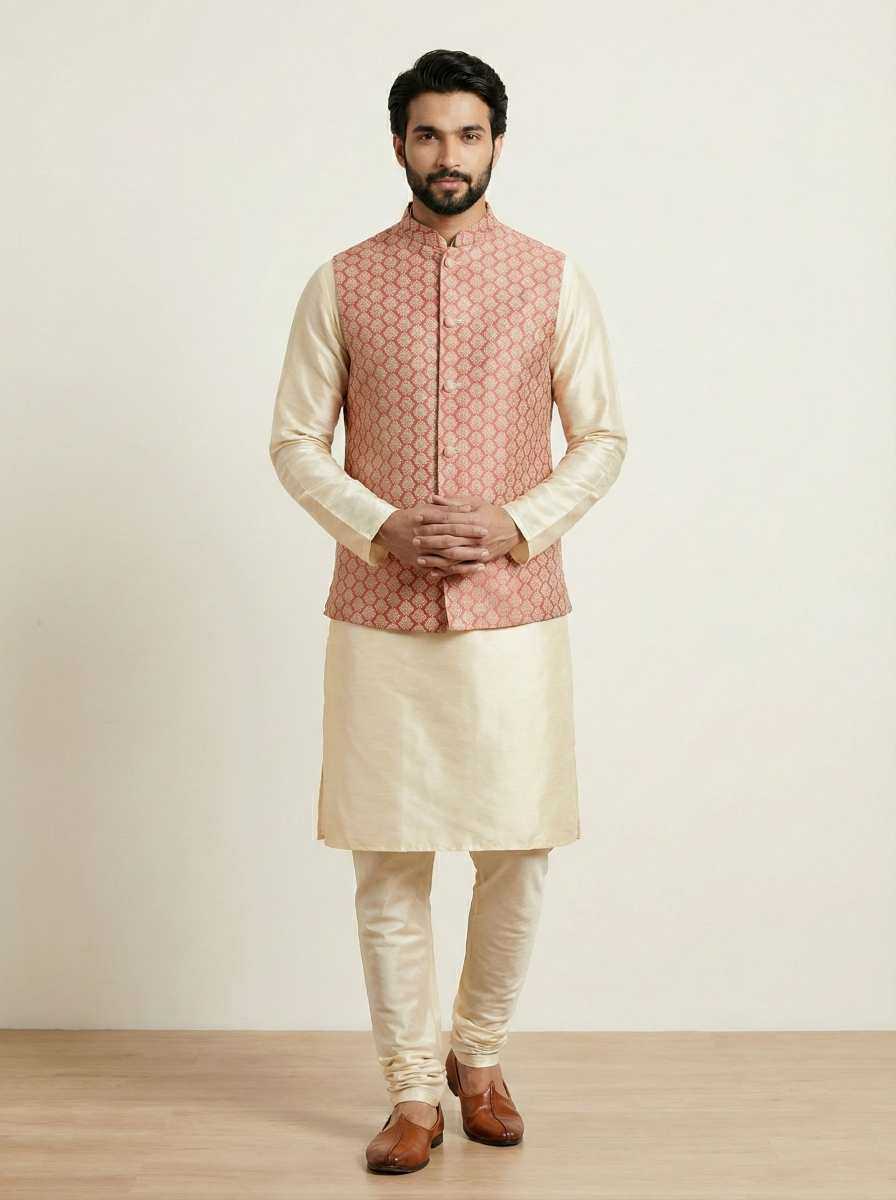 YNF Wholesale Banarasi Soft Silk Mens Kurta Pyjama RIN223 series 2400 To 2406 | Surat Manufacturer