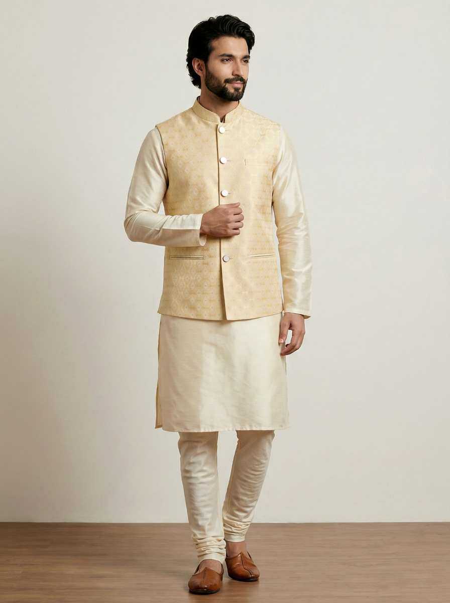 YNF Wholesale Banarasi Soft Silk Mens Kurta Pyjama RIN223 series 2400 To 2406 | Surat Manufacturer