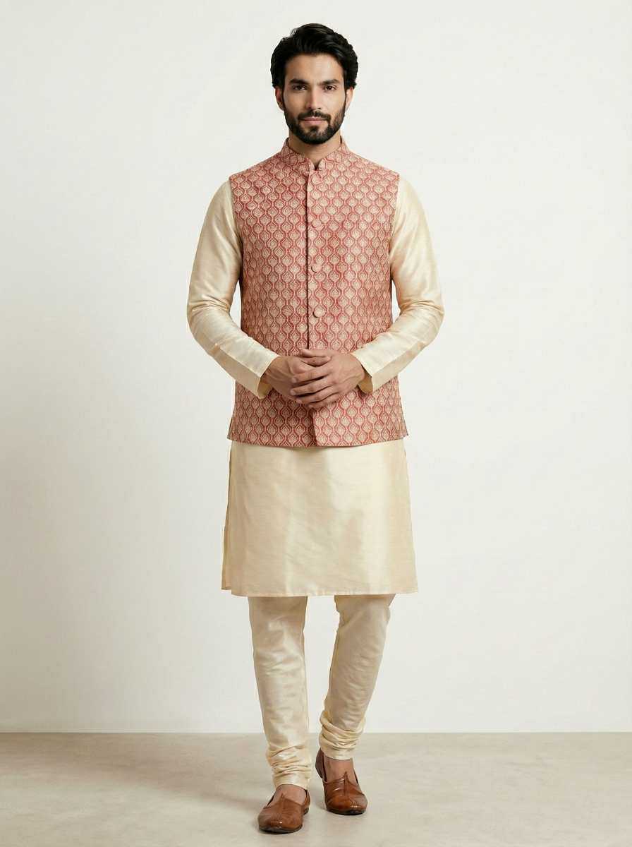 YNF Wholesale Banarasi Soft Silk Mens Kurta Pyjama RIN223 series 2400 To 2406 | Surat Manufacturer