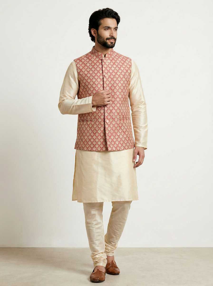 YNF Wholesale Banarasi Soft Silk Mens Kurta Pyjama RIN223 series 2400 To 2406 | Surat Manufacturer