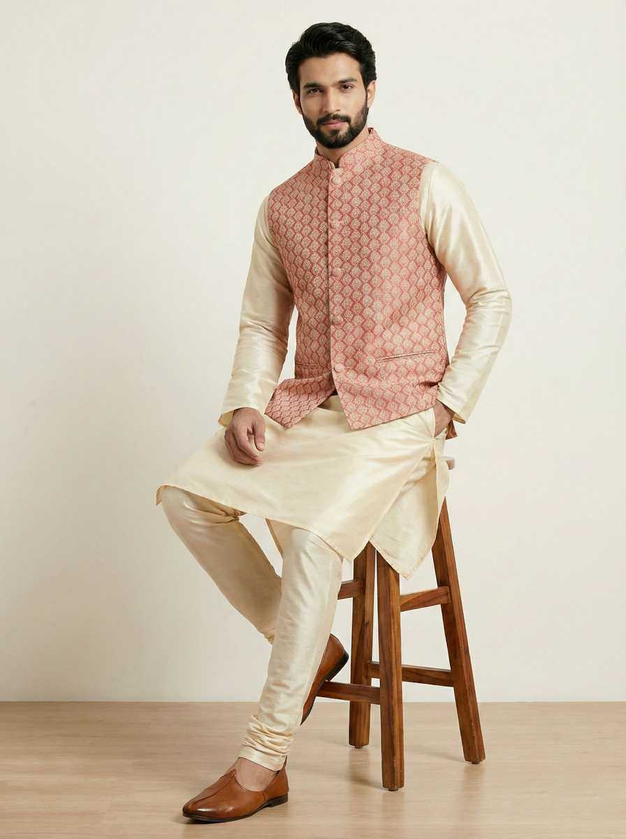 YNF Wholesale Banarasi Soft Silk Mens Kurta Pyjama RIN223 series 2400 To 2406 | Surat Manufacturer