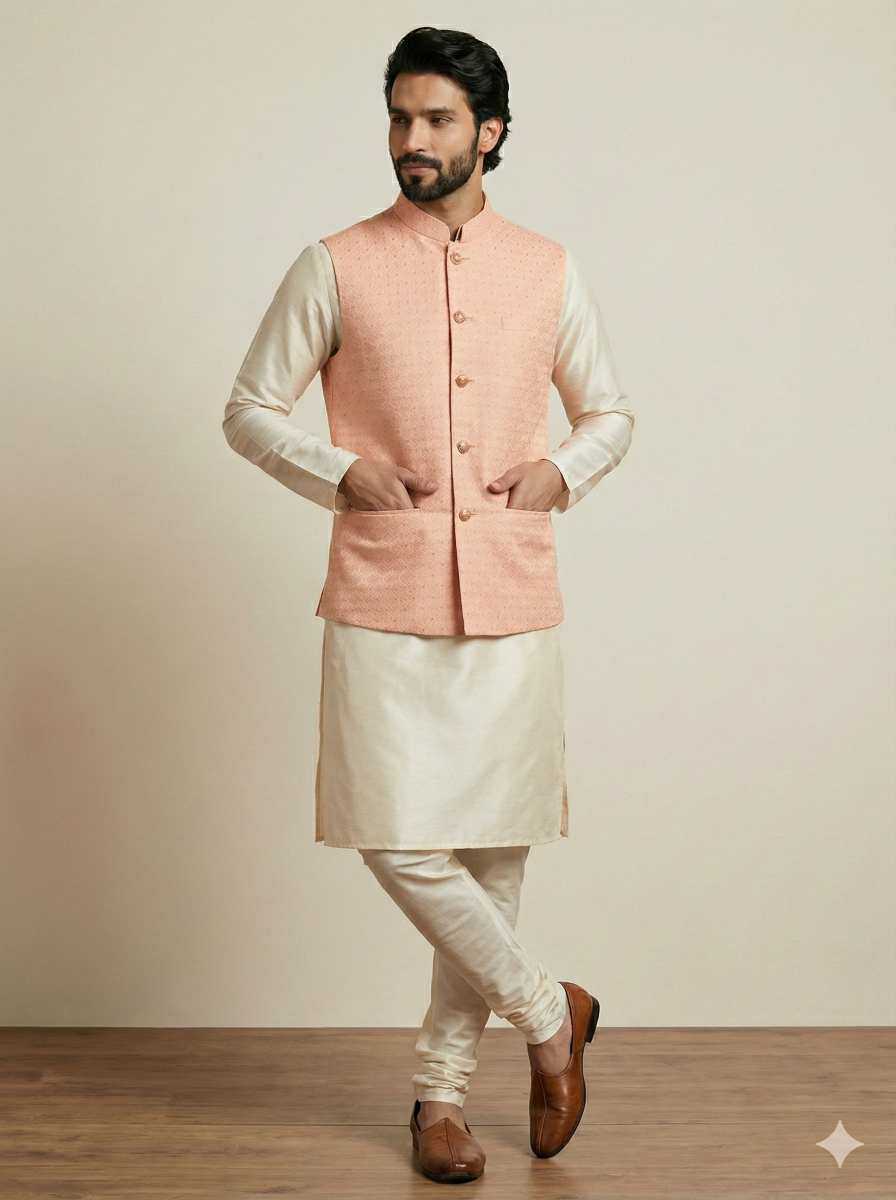 YNF Wholesale Banarasi Soft Silk Mens Kurta Pyjama RIN223 series 2400 To 2406 | Surat Manufacturer
