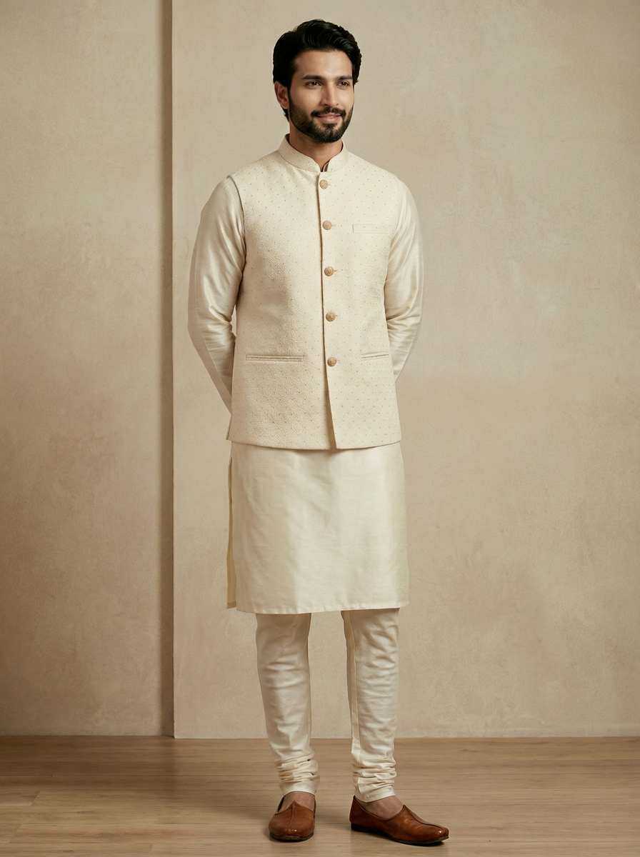 YNF Wholesale Banarasi Soft Silk Mens Kurta Pyjama RIN223 series 2400 To 2406 | Surat Manufacturer