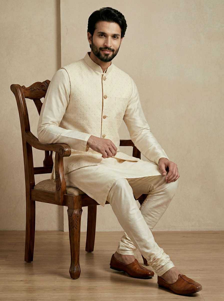 YNF Wholesale Banarasi Soft Silk Mens Kurta Pyjama RIN223 series 2400 To 2406 | Surat Manufacturer