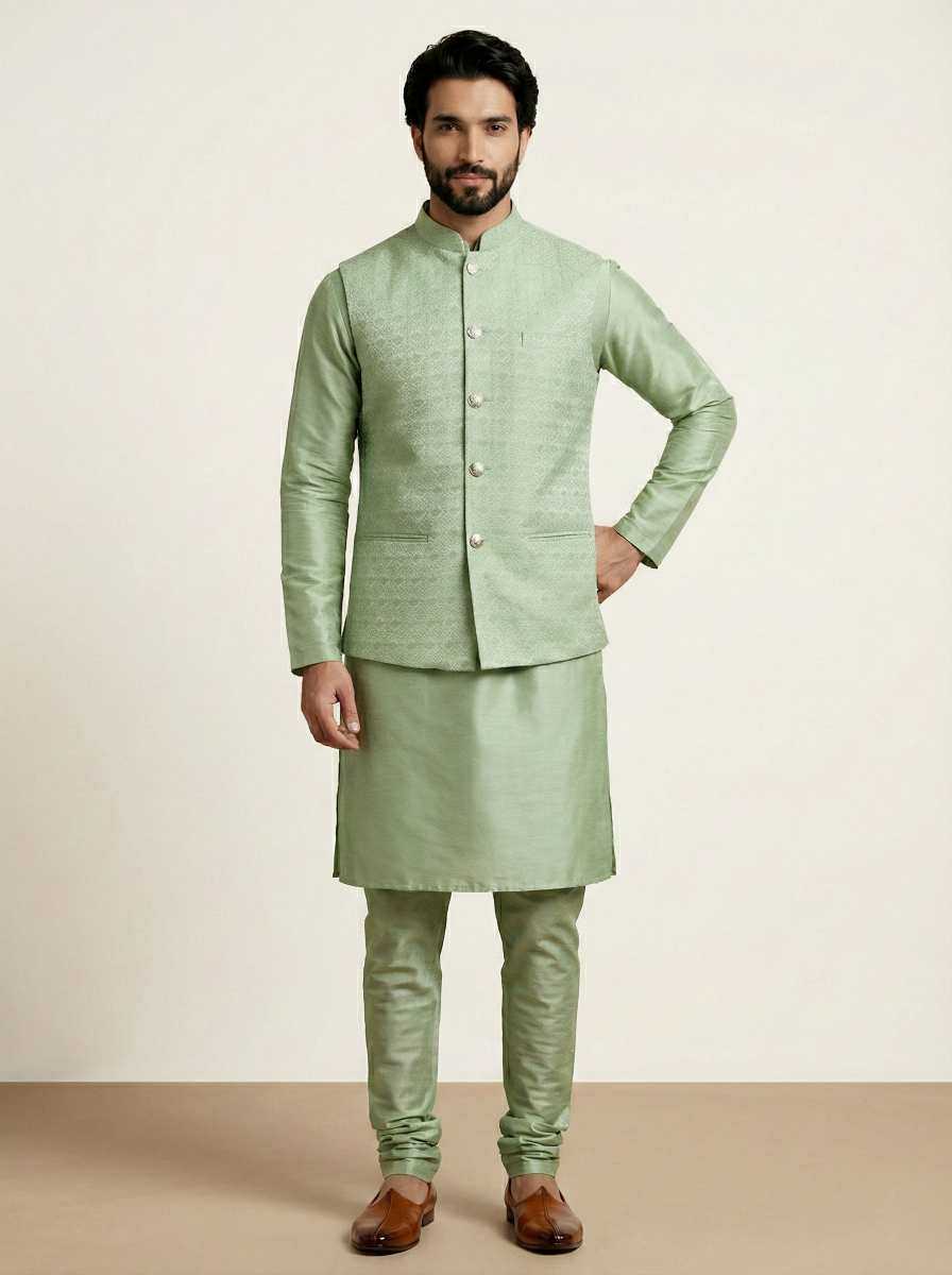 YNF Wholesale Banarasi Soft Silk Mens Kurta Pyjama RIN223 series 2400 To 2406 | Surat Manufacturer