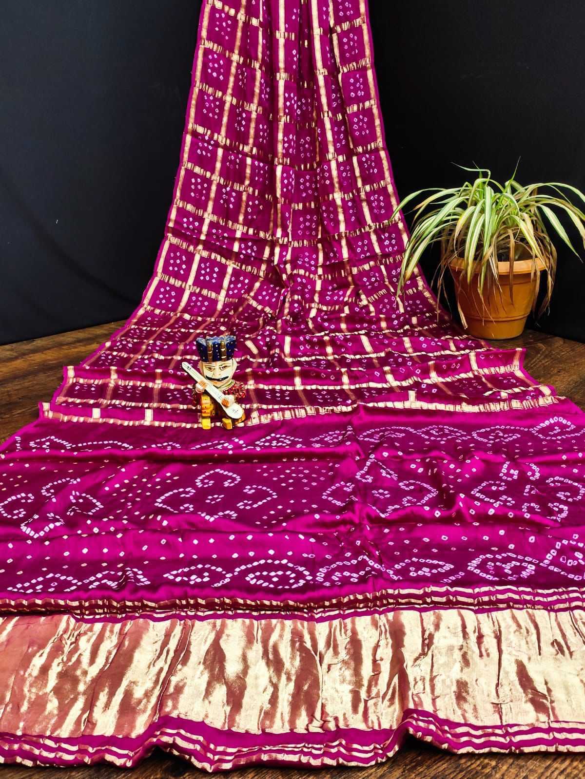 YNF Wholesale Bandhani Silk Gharchola Sarees KESH576 330 | Surat Manufacturer
