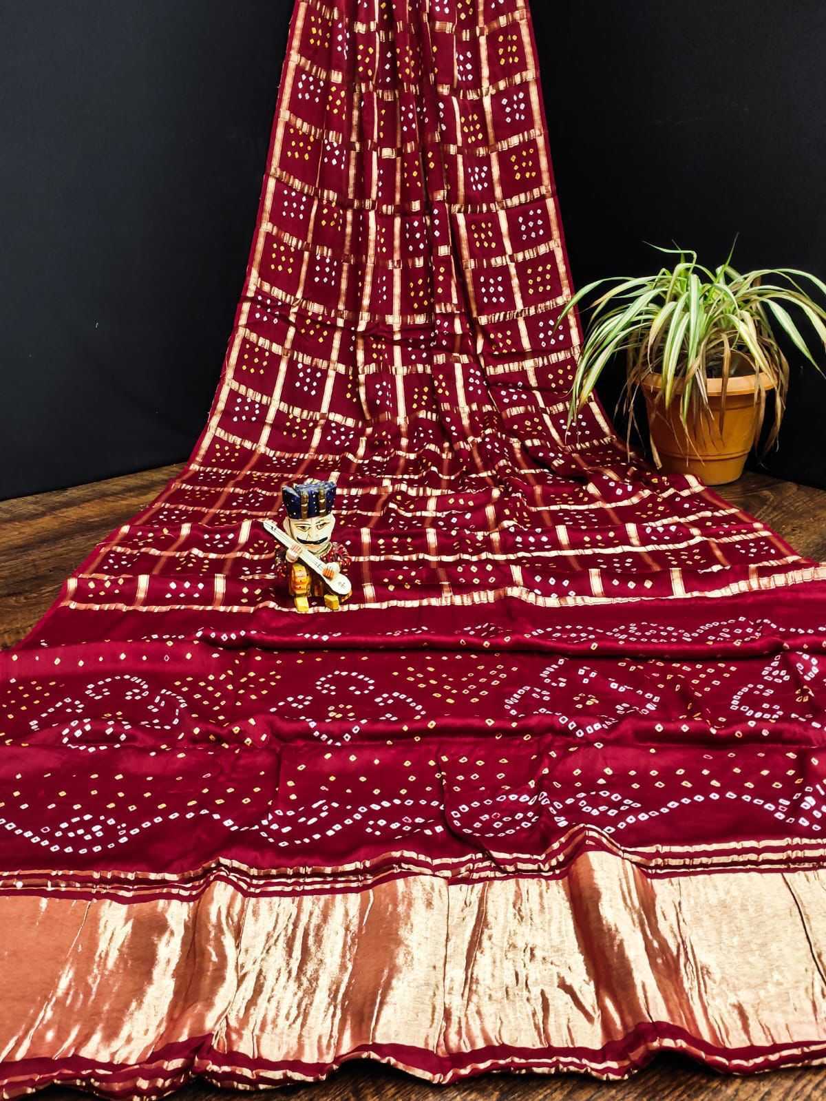 YNF Wholesale Bandhani Silk Gharchola Sarees KESH576 330 | Surat Manufacturer