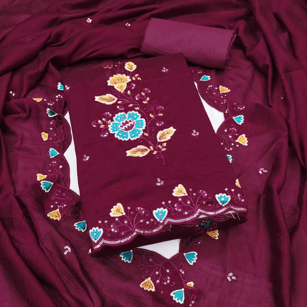 YNF Wholesale Blooming Unstitched Suits KESH648 1539 | Surat Manufacturer