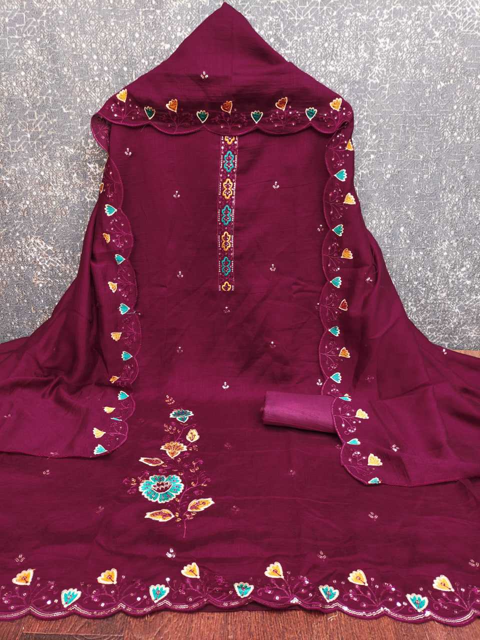 YNF Wholesale Blooming Unstitched Suits KESH648 1539 | Surat Manufacturer