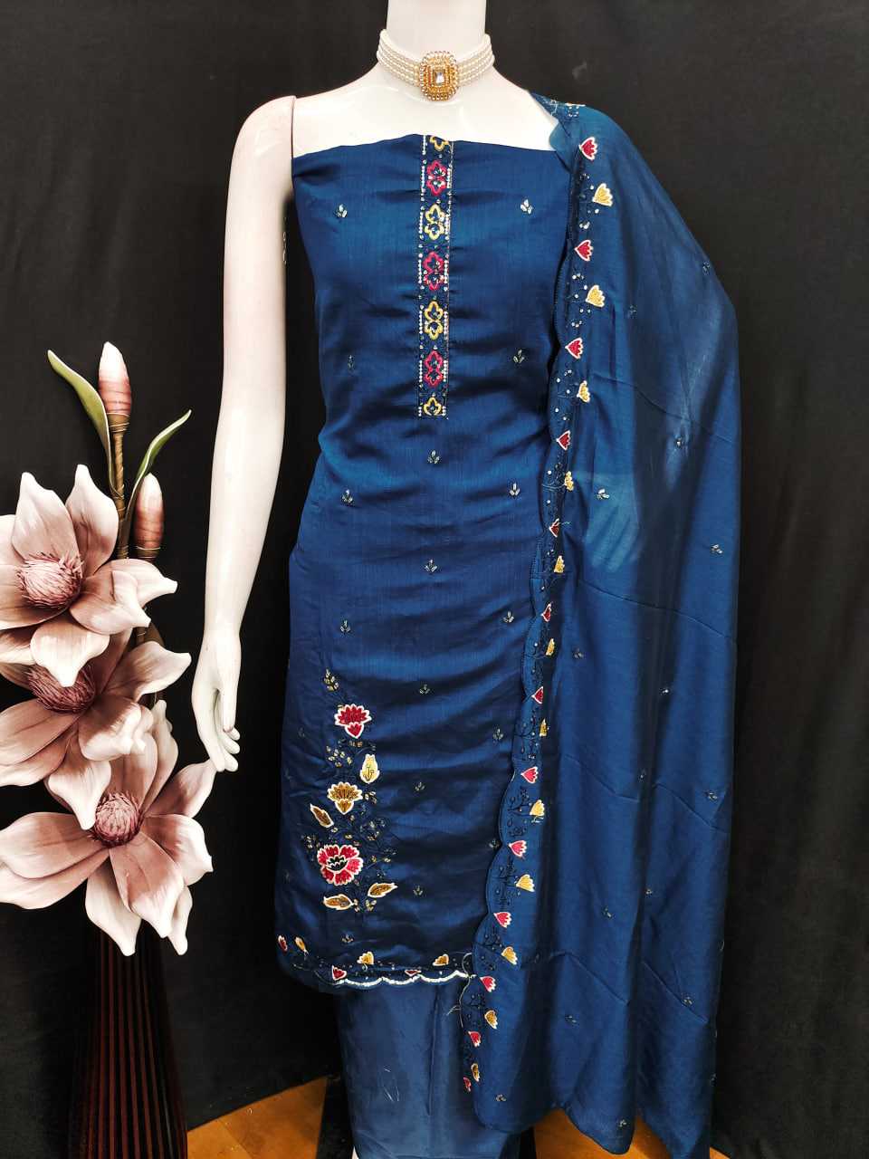 YNF Wholesale Blooming Unstitched Suits KESH648 1539 | Surat Manufacturer