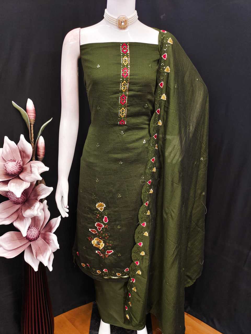 YNF Wholesale Blooming Unstitched Suits KESH648 1539 | Surat Manufacturer