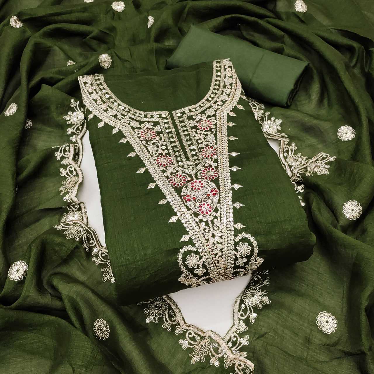 YNF Wholesale Blooming Embroidery Suits KESH648 1540 | Surat Manufacturer
