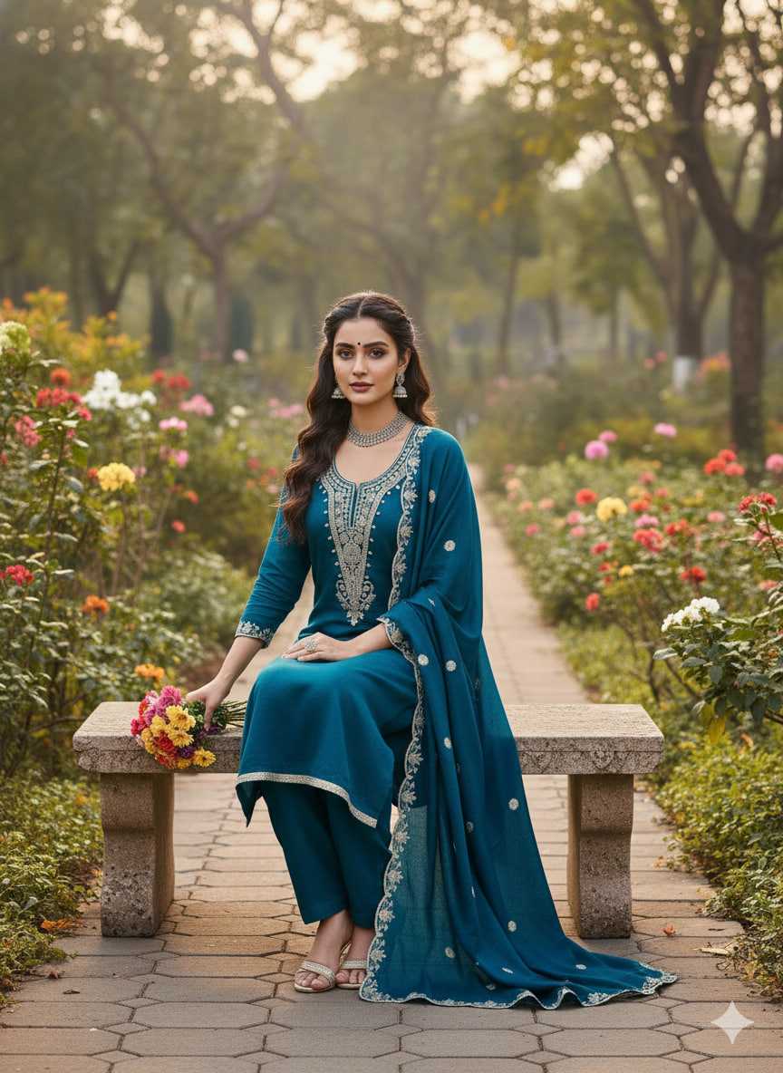 YNF Wholesale Blooming Embroidery Suits KESH648 1540 | Surat Manufacturer