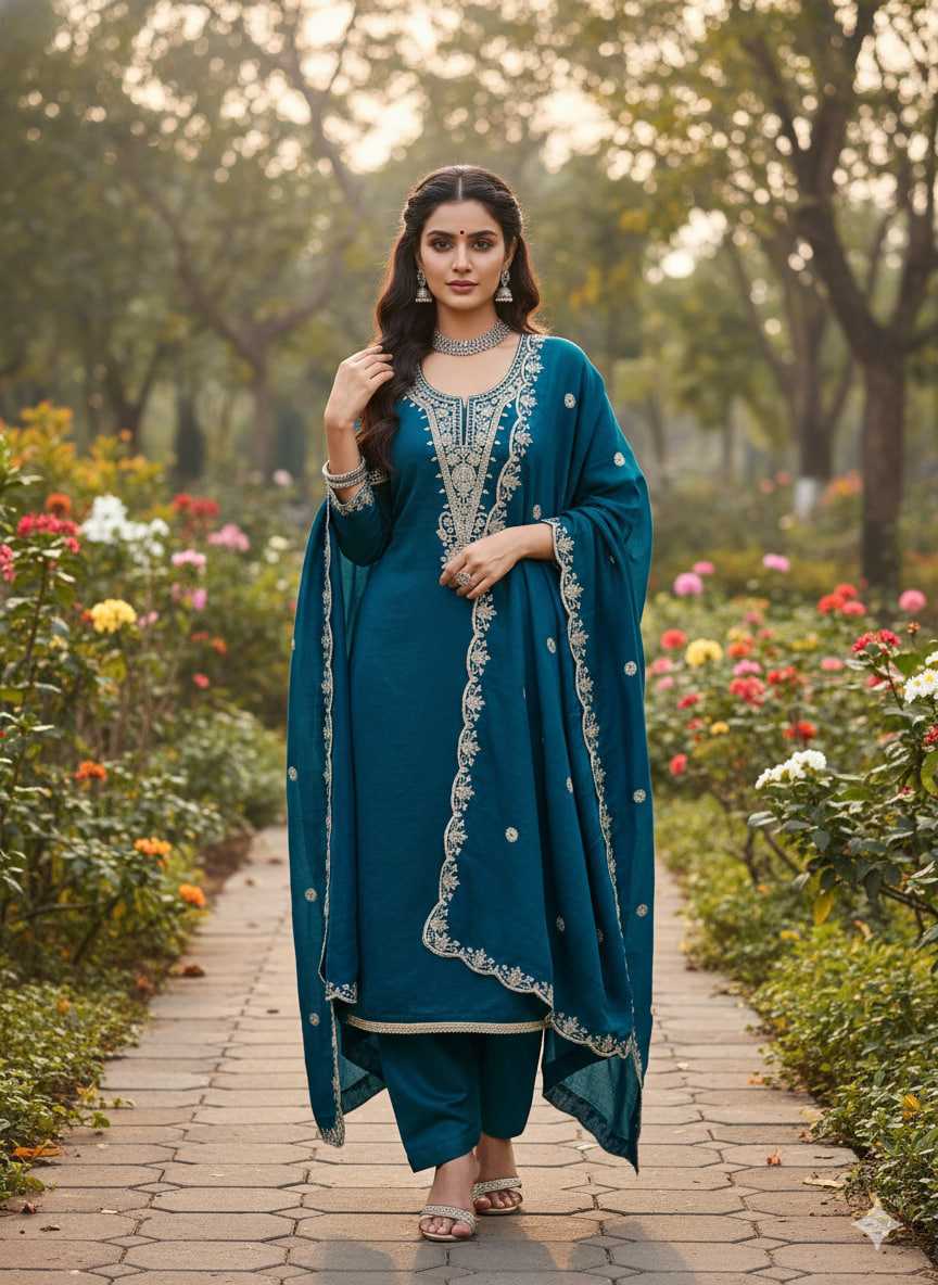 YNF Wholesale Blooming Embroidery Suits KESH648 1540 | Surat Manufacturer