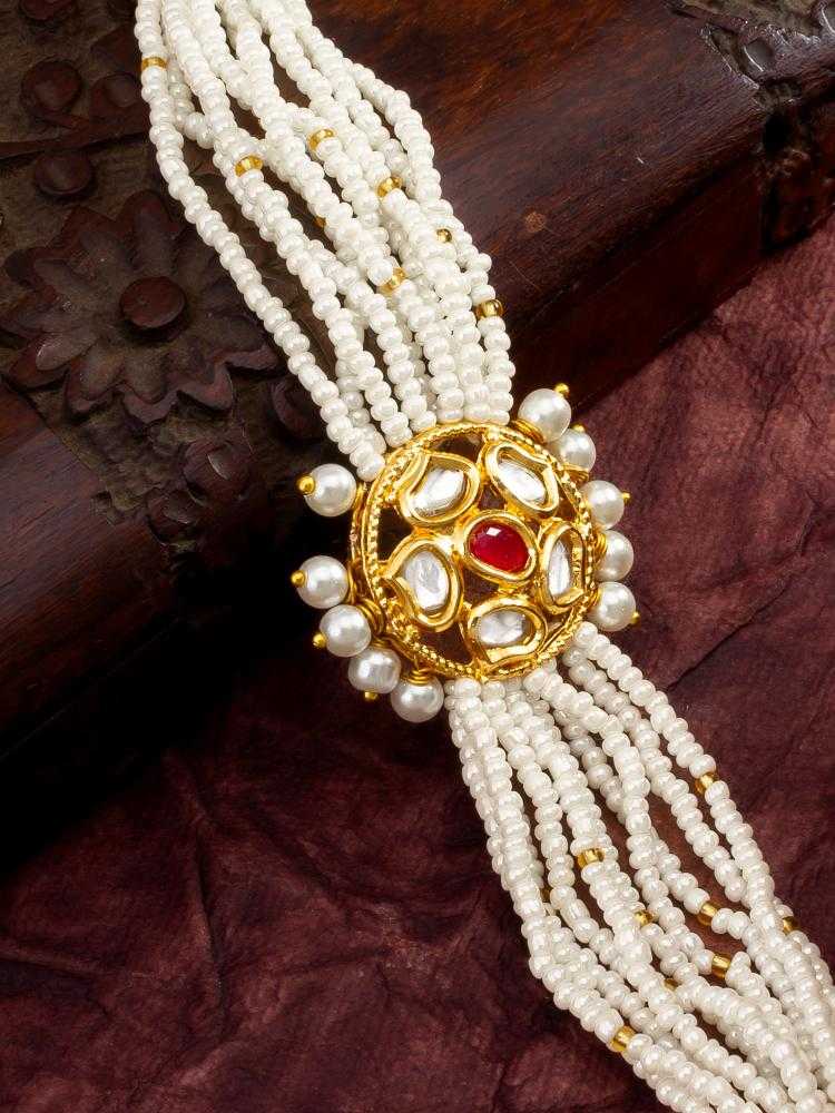 YNF Wholesale Brass Kundan Bangles KESH105 BG2581 | Surat Manufacturer