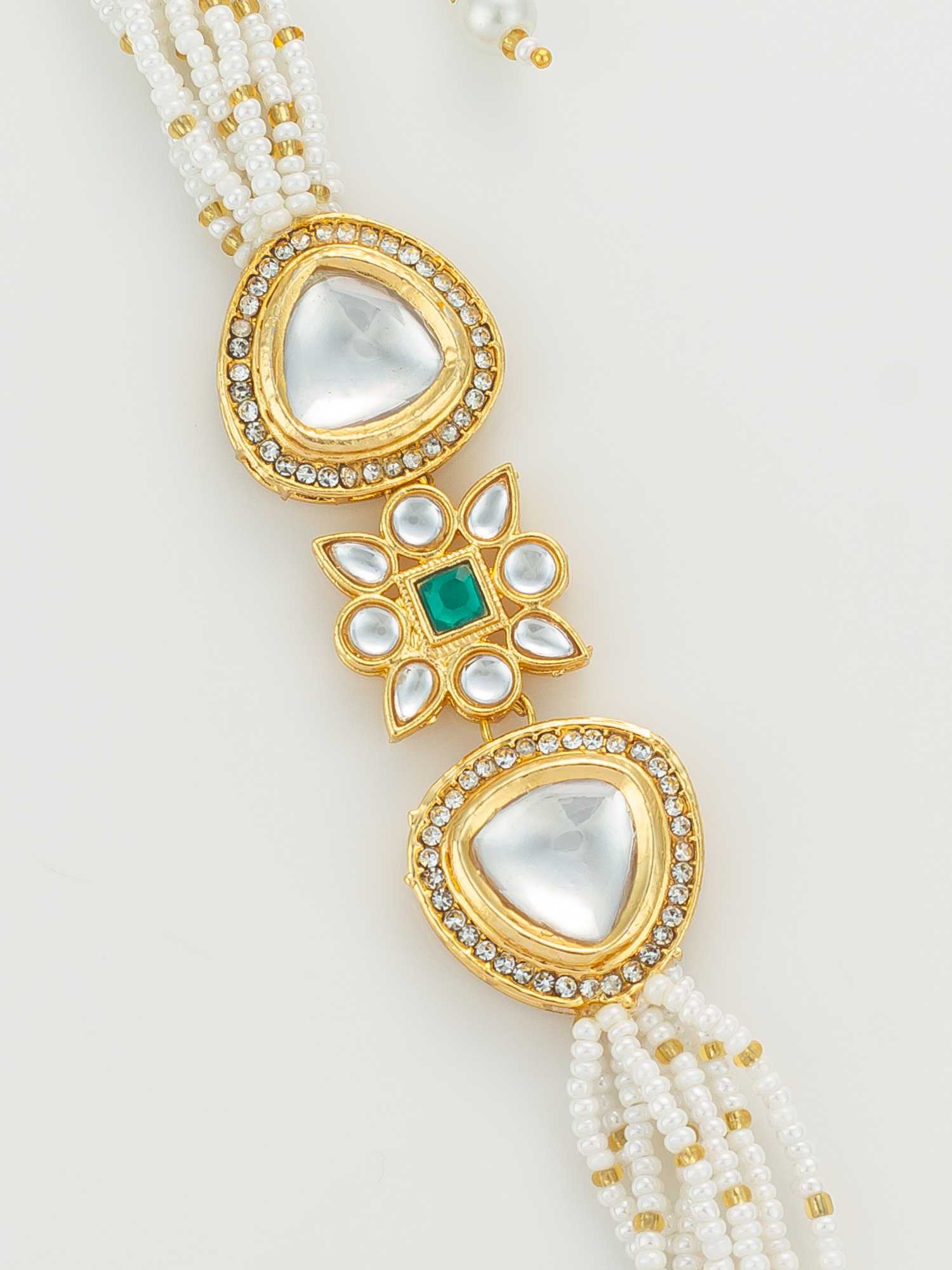 YNF Wholesale Brass Kundan Bangles KESH105 BG2583 | Surat Manufacturer
