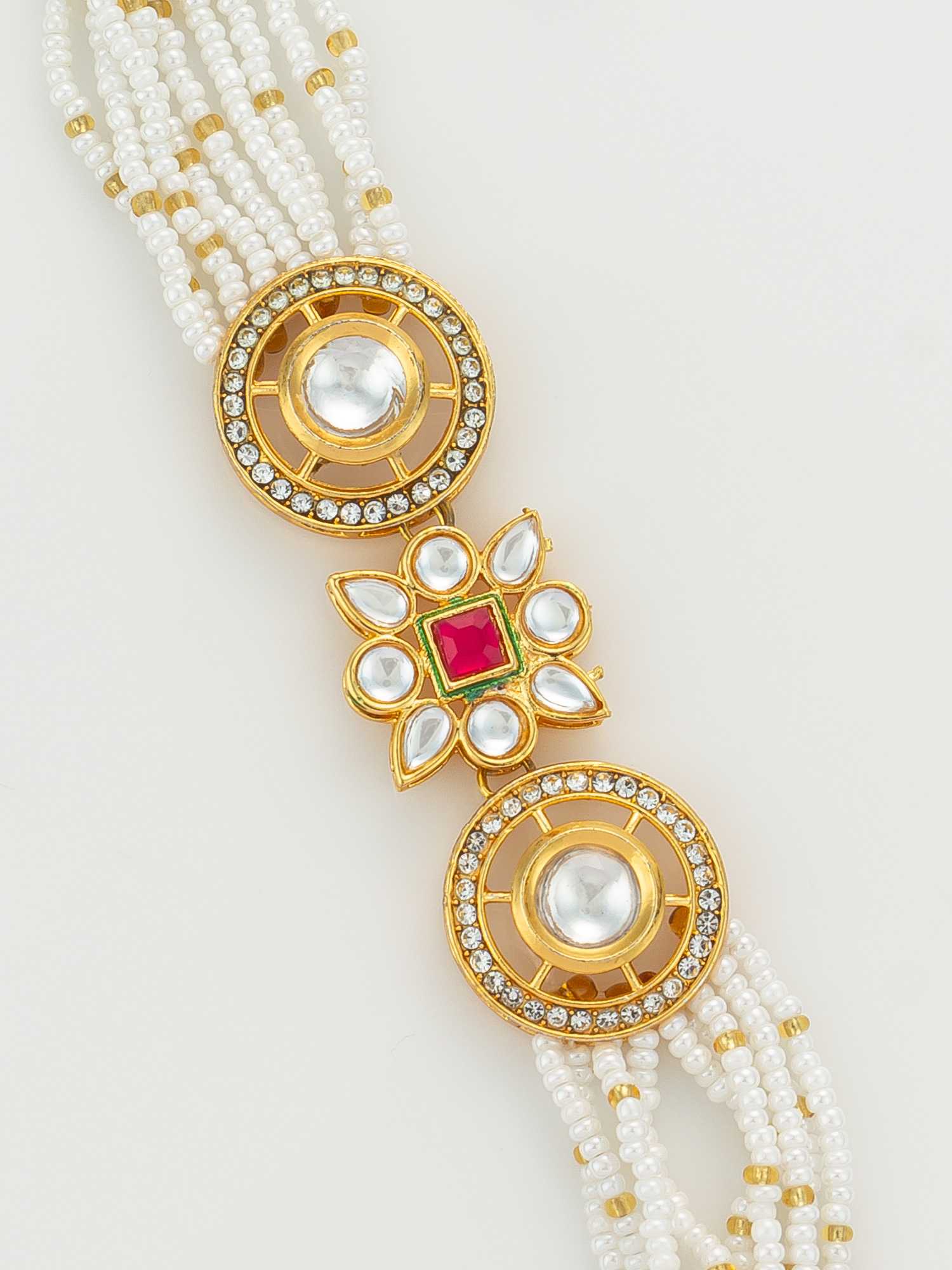 YNF Wholesale Brass Kundan Bangles KESH105 BG2584 | Surat Manufacturer