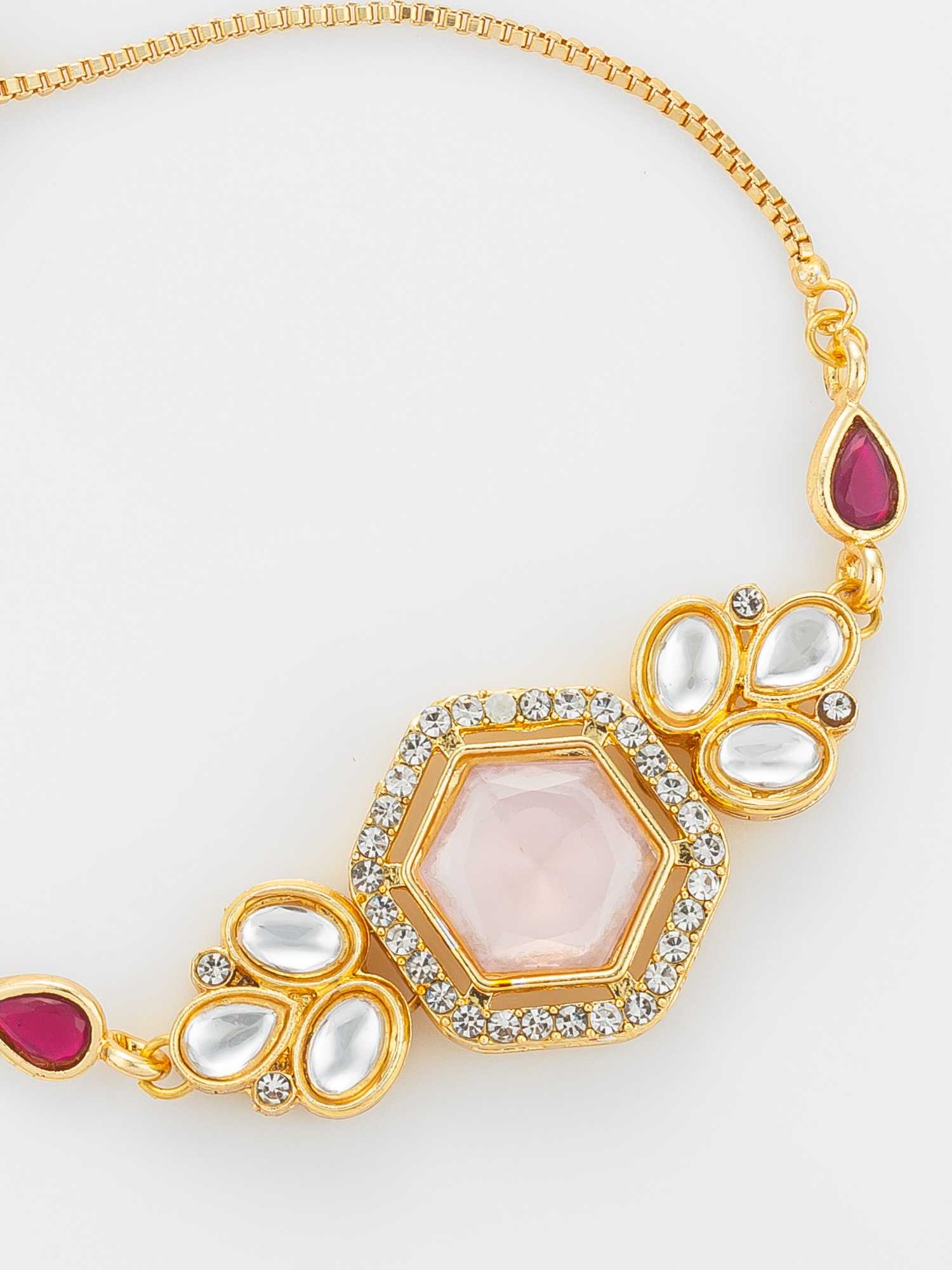 YNF Wholesale Brass Kundan Bangles KESH105 BG2599 | Surat Manufacturer