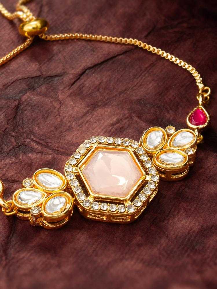 YNF Wholesale Brass Kundan Bangles KESH105 BG2599 | Surat Manufacturer