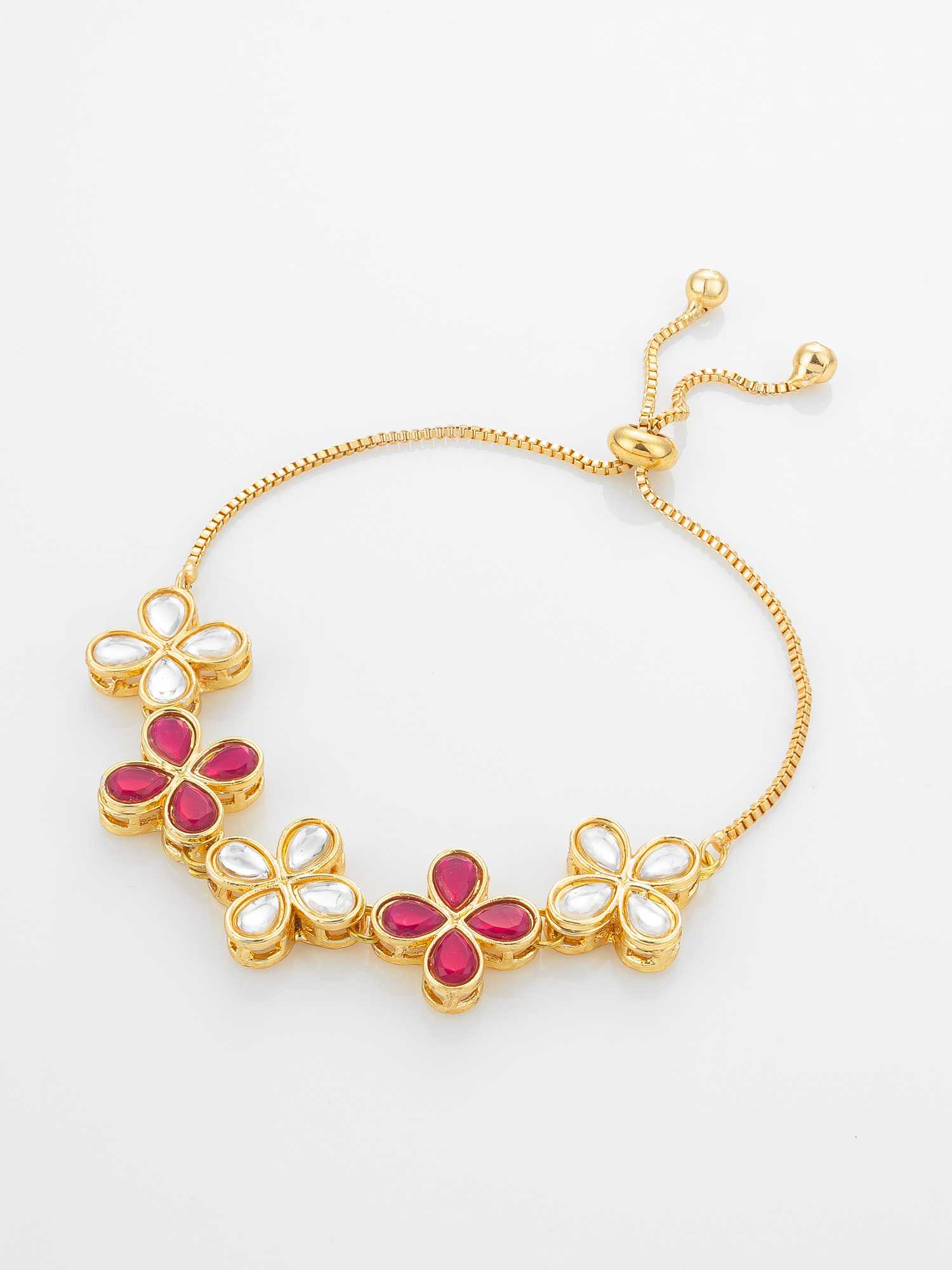 YNF Wholesale Brass Kundan Bangles KESH105 BG2608 | Surat Manufacturer