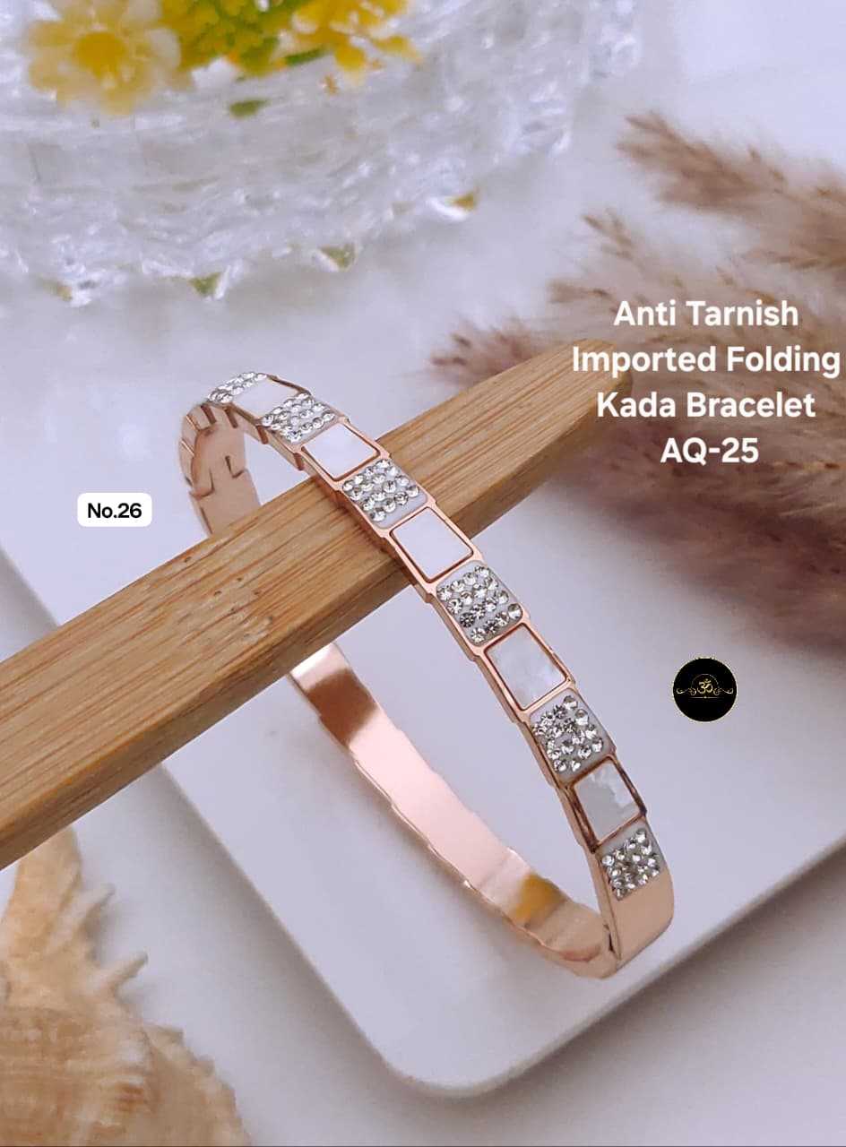 YNF Wholesale Brass AD Diamond Bracelet KESH127 026 | Surat Manufacturer