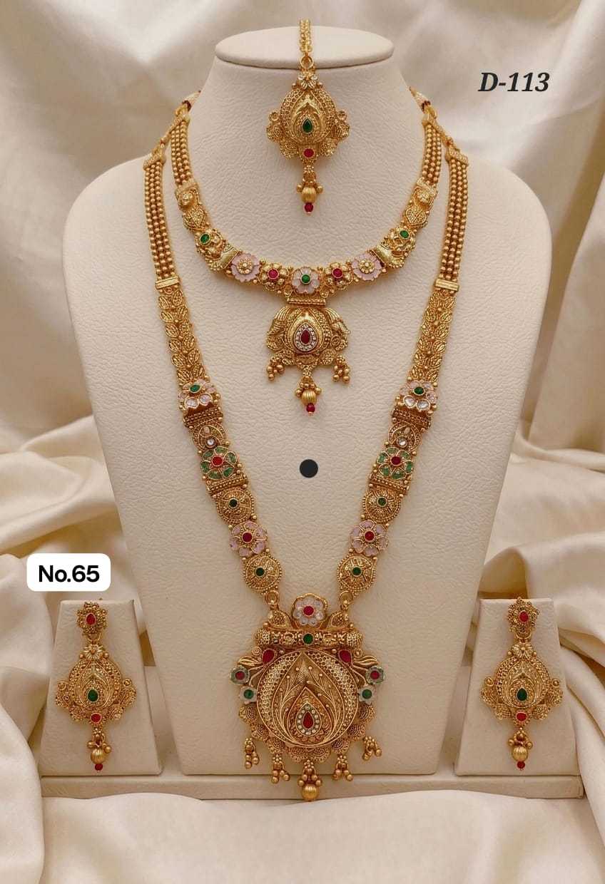 YNF Wholesale Brass Long Sets KESH127 027 | Surat Manufacturer
